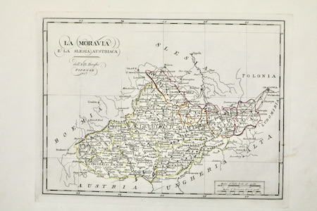 La Moravia e la Slesia austriaca.