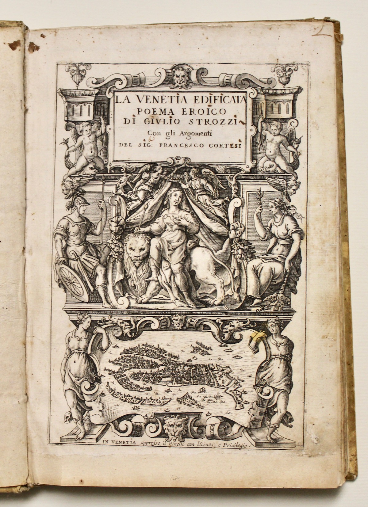 La Venezia edificata, poema eroico…con gli argomenti del Sig. Francesco …