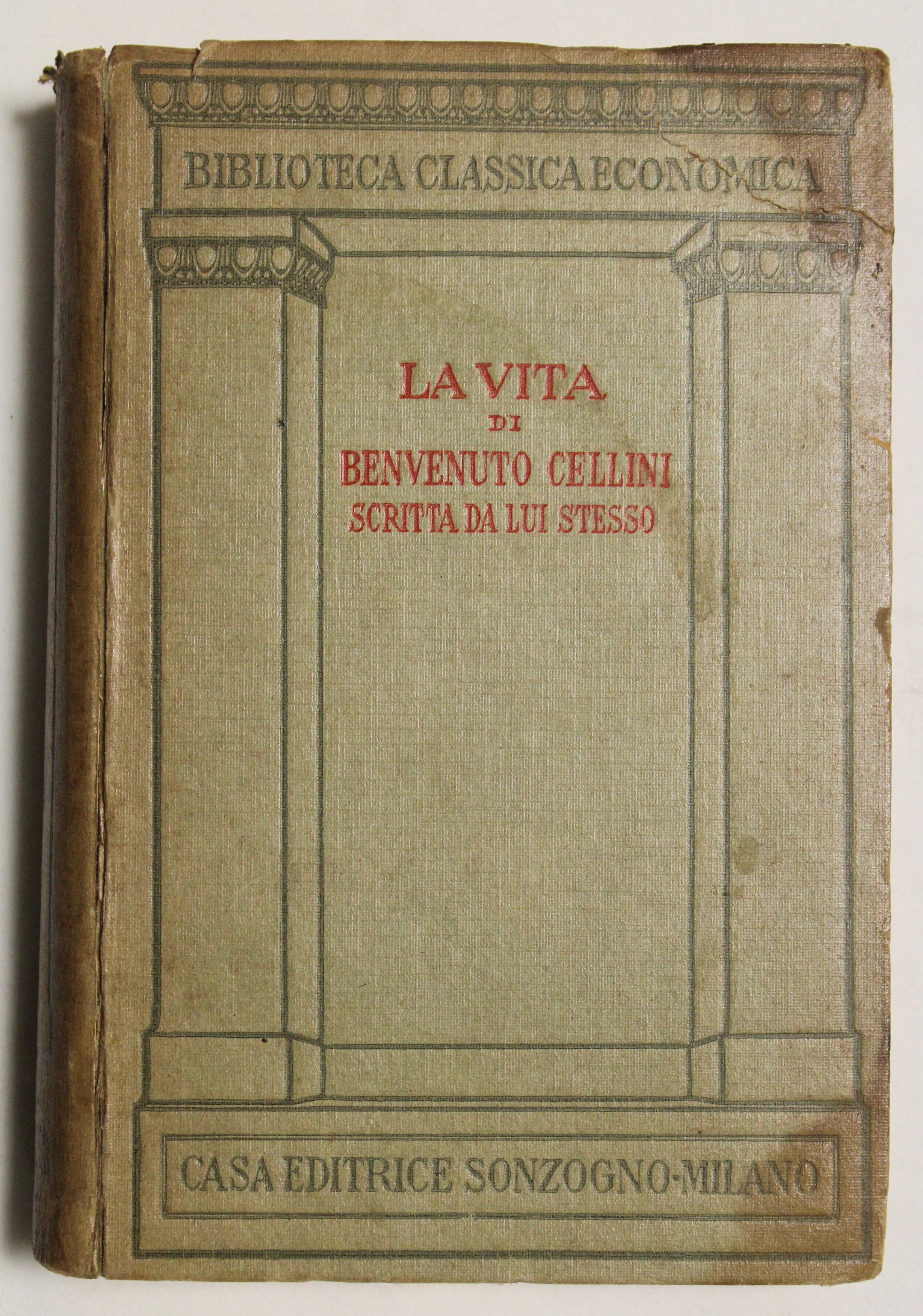 La vita …scritta da lui stesso.