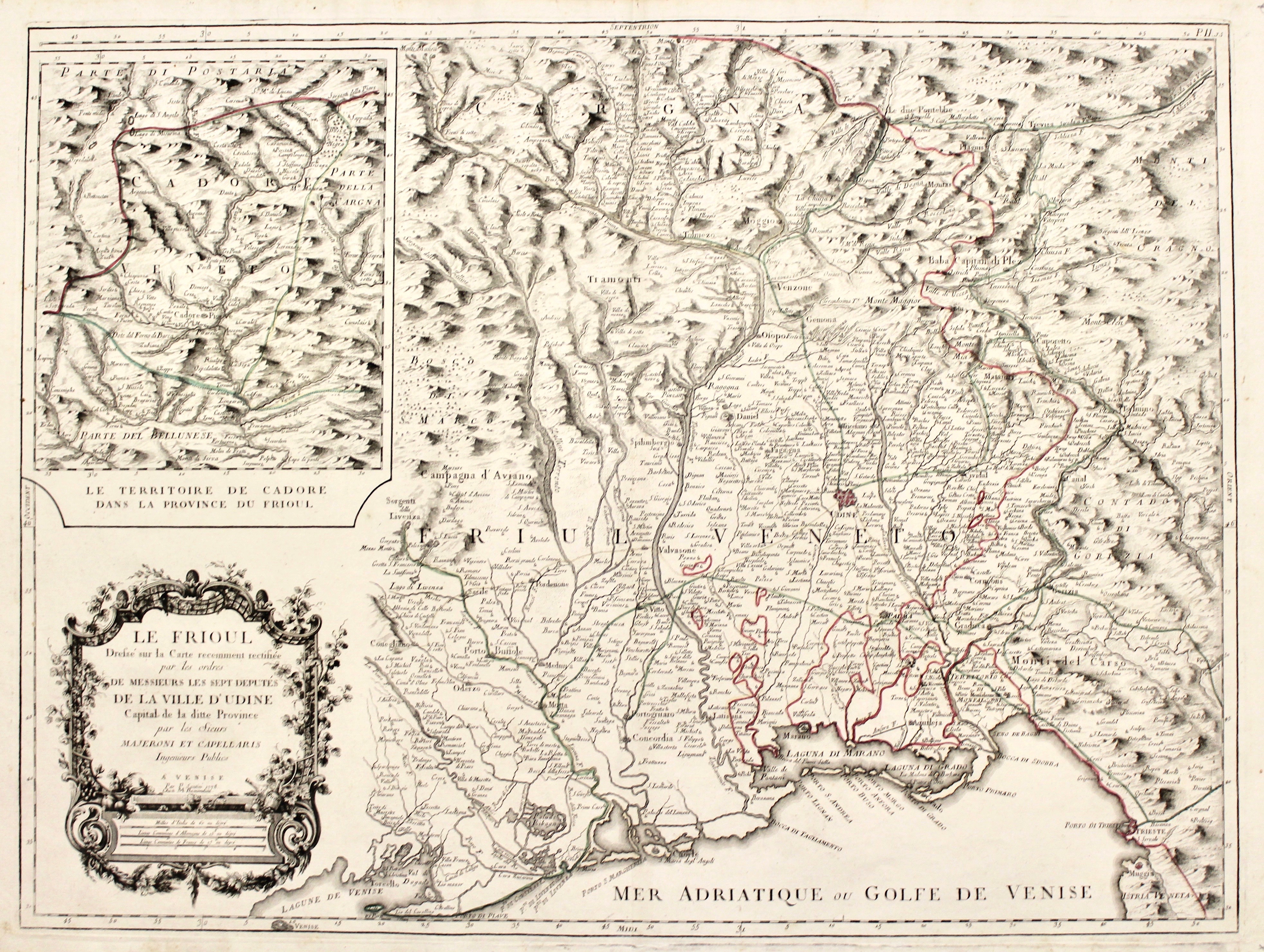 Le Frioul dressé sur la carte recemment rectifiée par les …