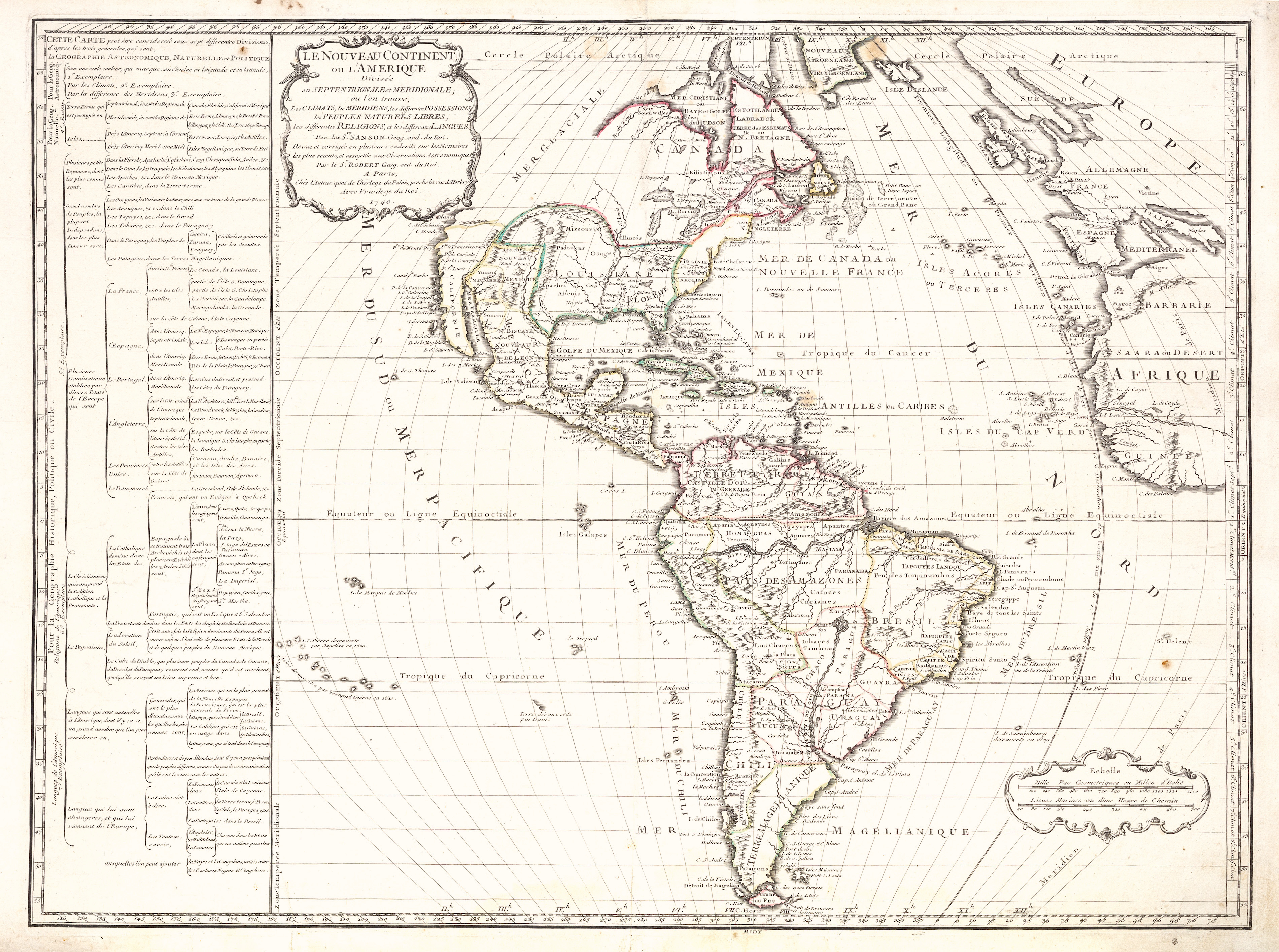 Le Nouveau Continent ou L'Amerique . . . Septentrionale et …