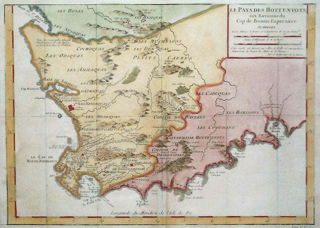 Le pays des Hottentots aux environs du Cap de Bonne …