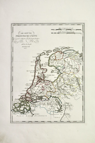 Le sette provincie unite ora parte settentrionale del Regno Belgico
