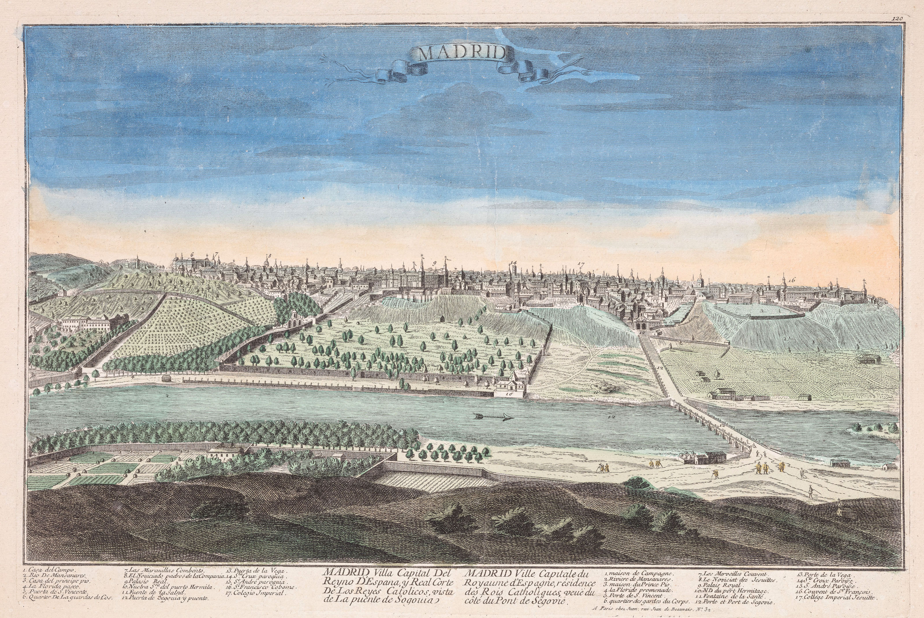 Madrid villa Capital del Reyno d'Espana, y Real Corte de …