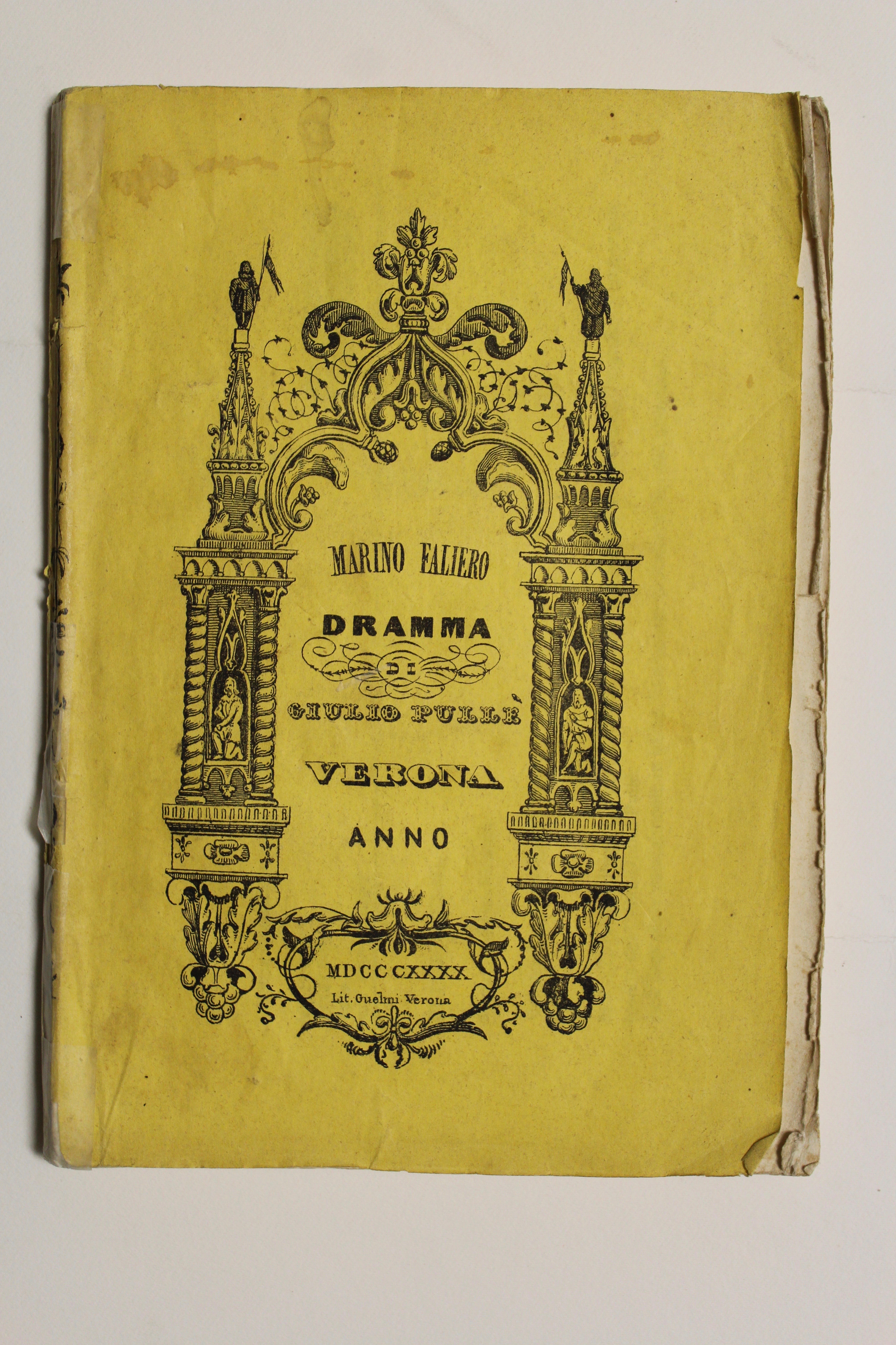 Marino Faliero dramma.