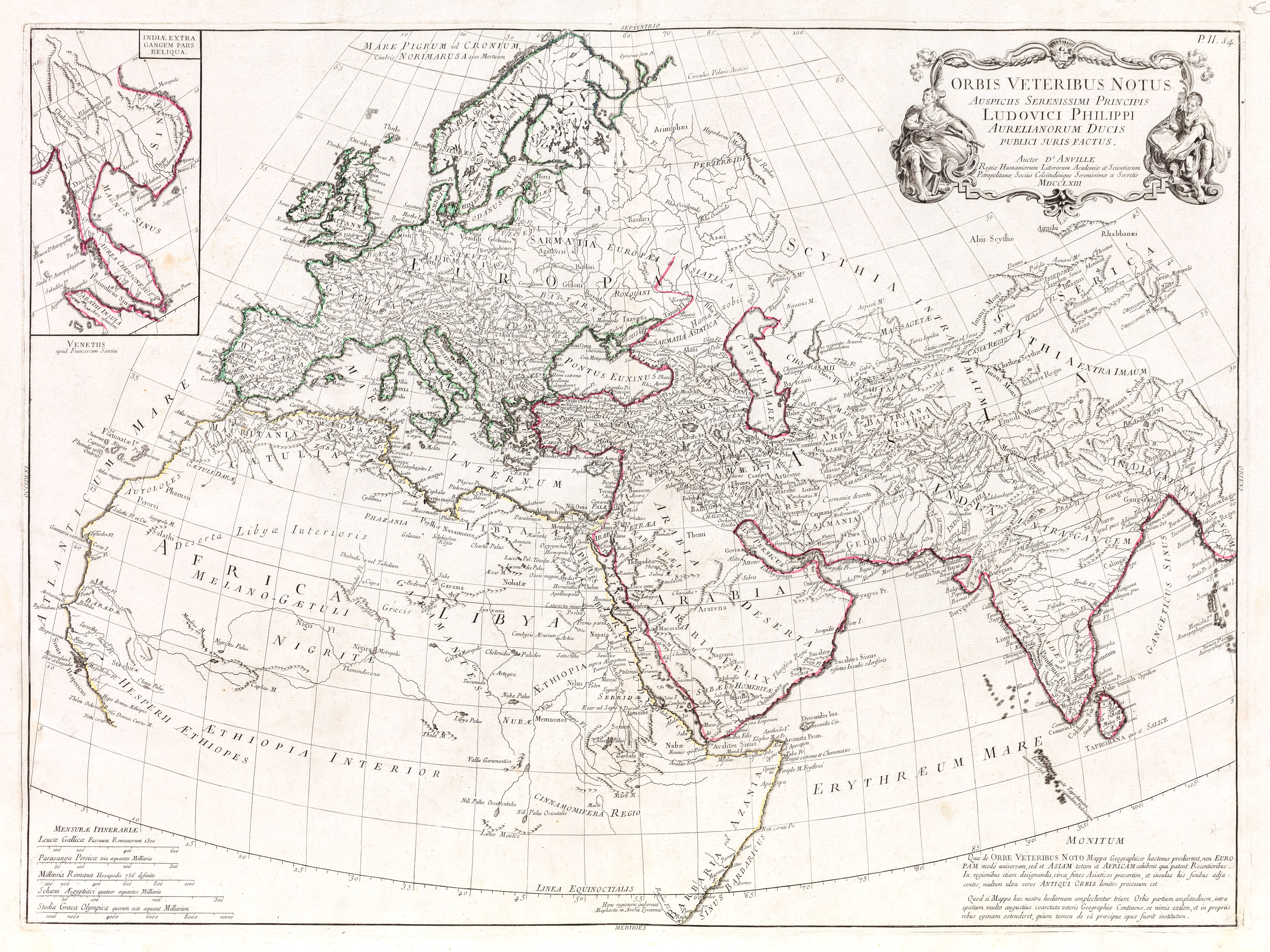 Orbis veteribus notus…auctor D'Anville
