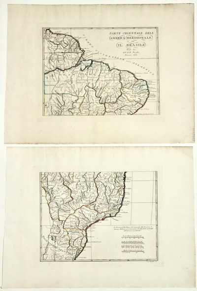 Parte orientale dell'America meridionale o sia il Brasile