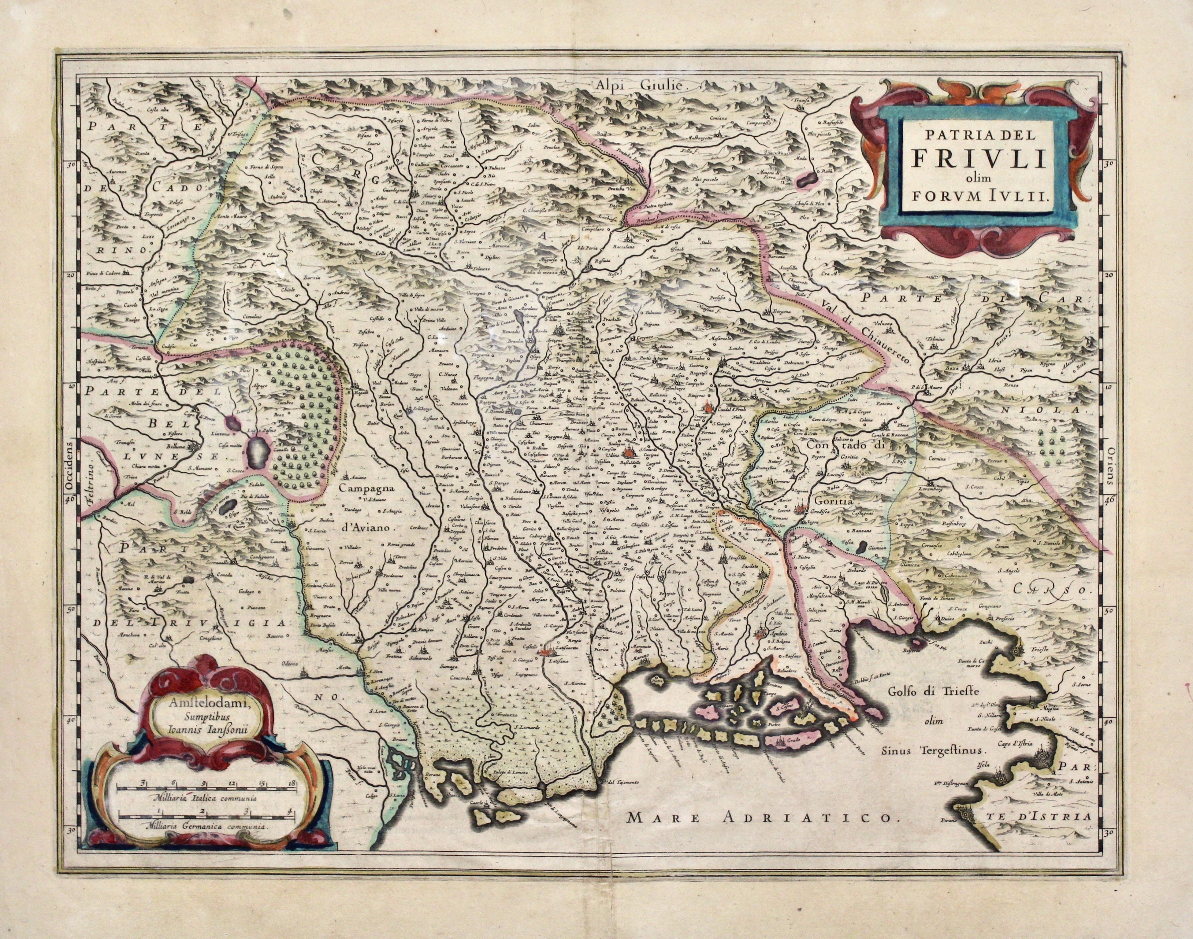 Patria del Friuli olim Forum Iulii.