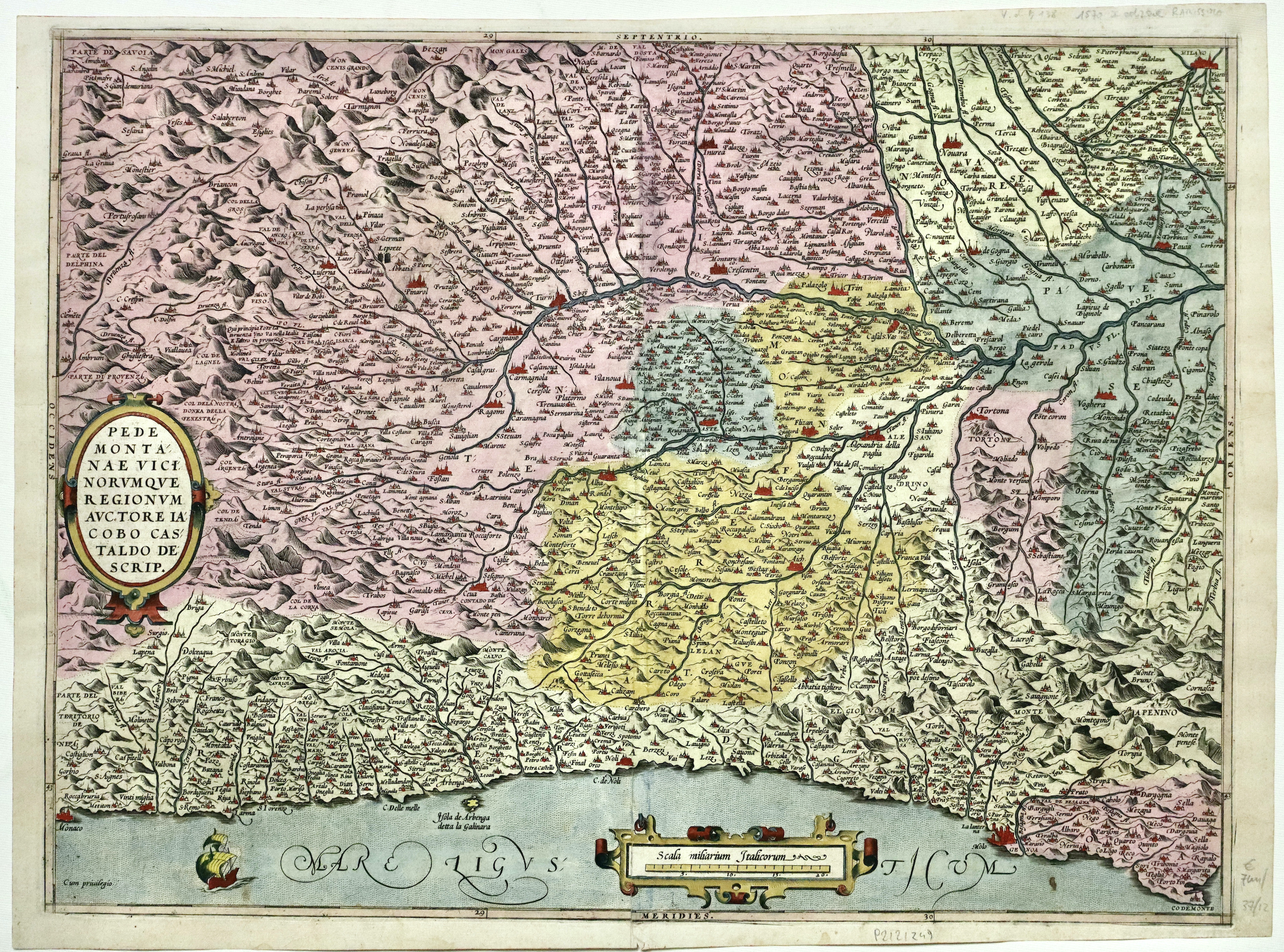 Pedemontanae vicinorumque regionum…descrip.
