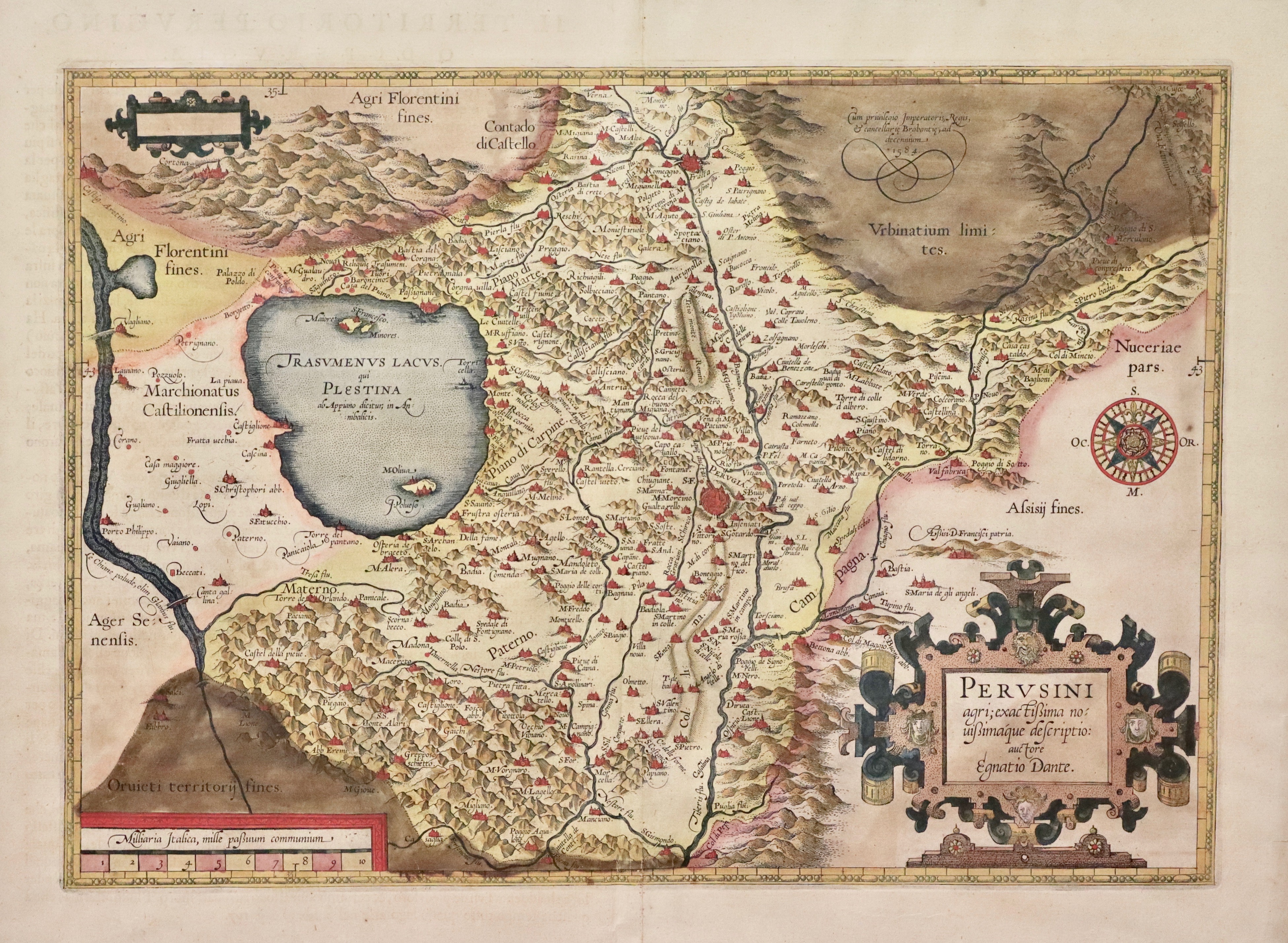 Perusini agri; exactissima novissimaque descriptio. Auctore Egnatio Dante