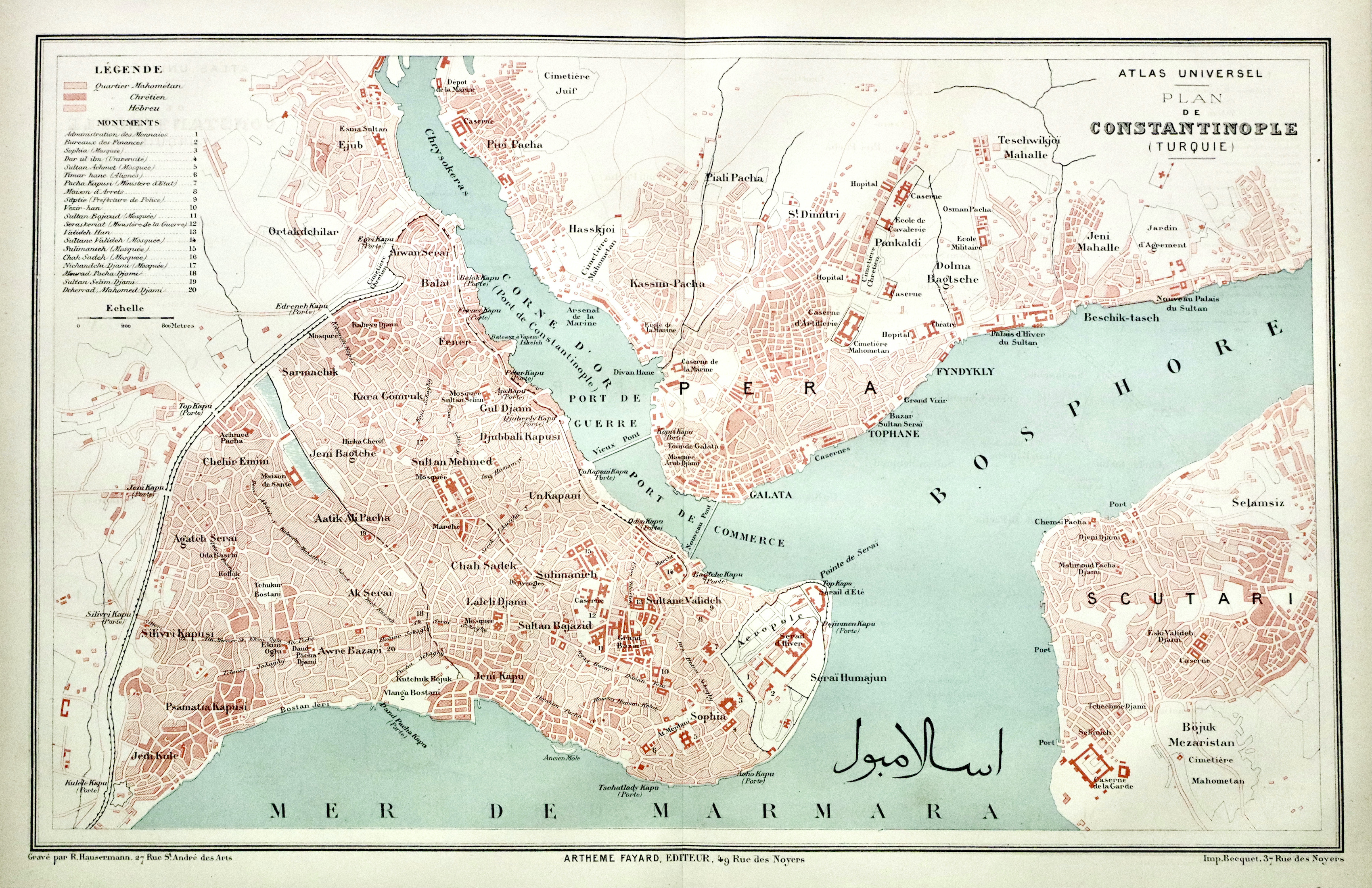 Plan de Constantinople