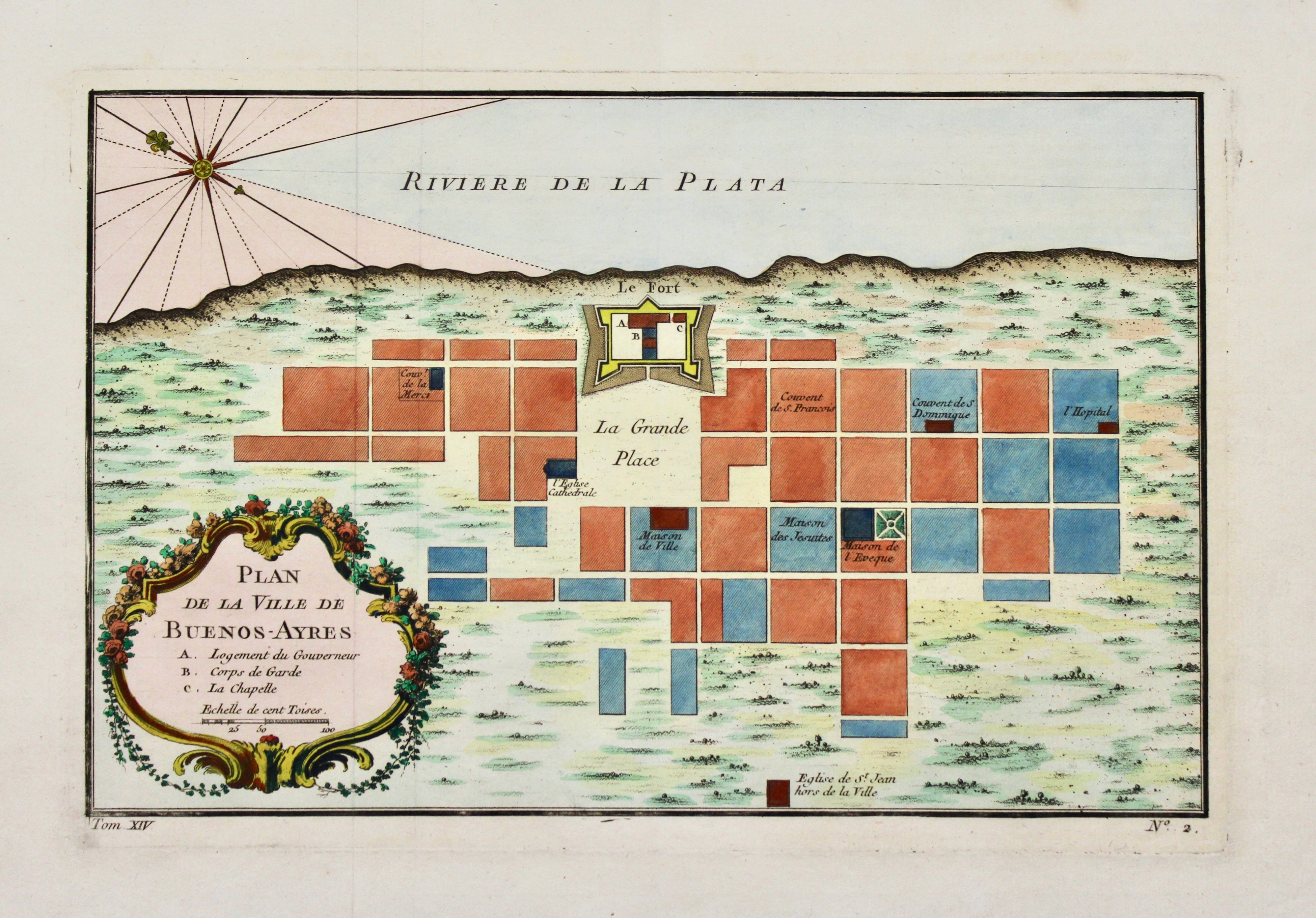 Plan de la ville de Buenos-Ayres