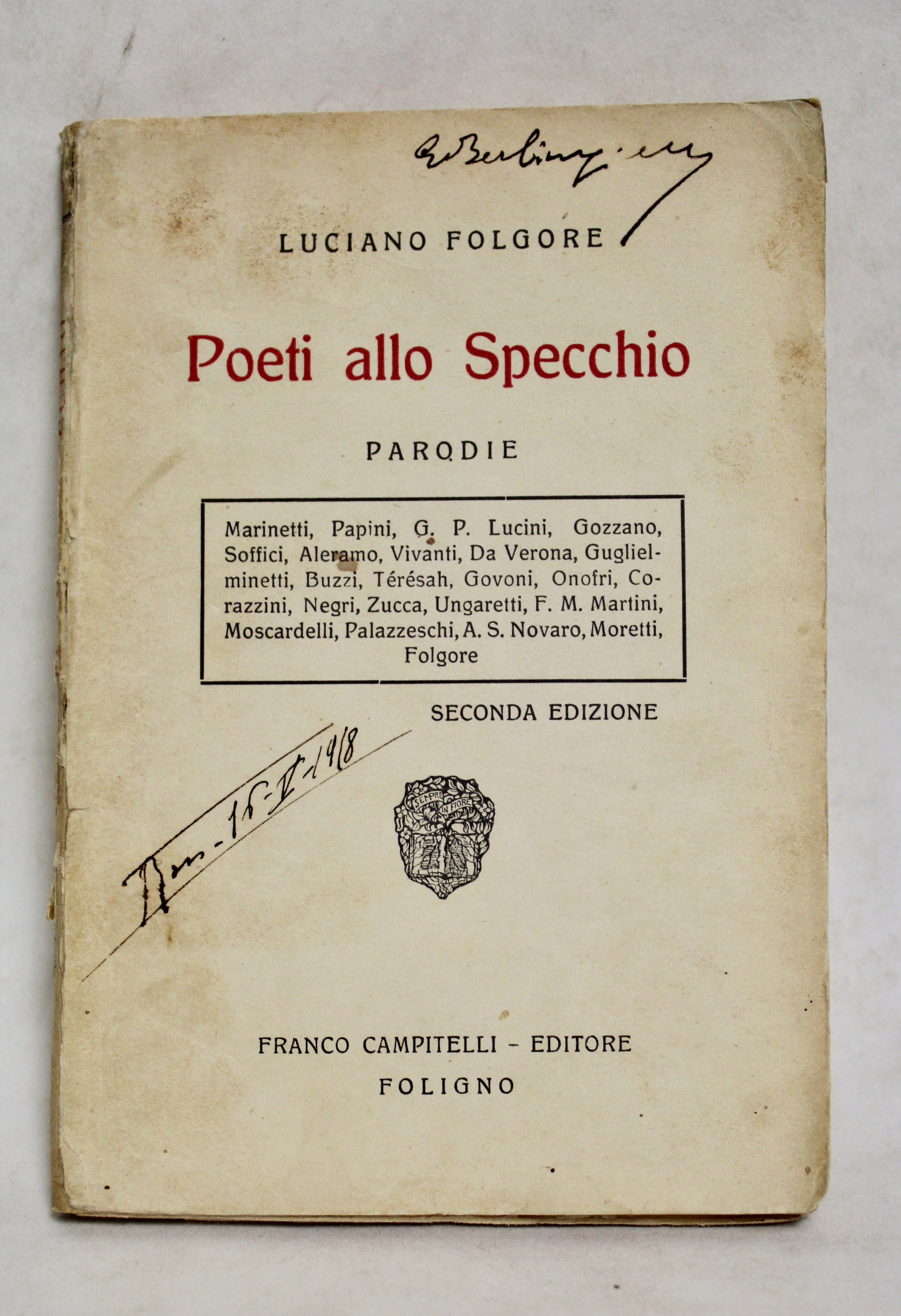 Poeti allo specchio