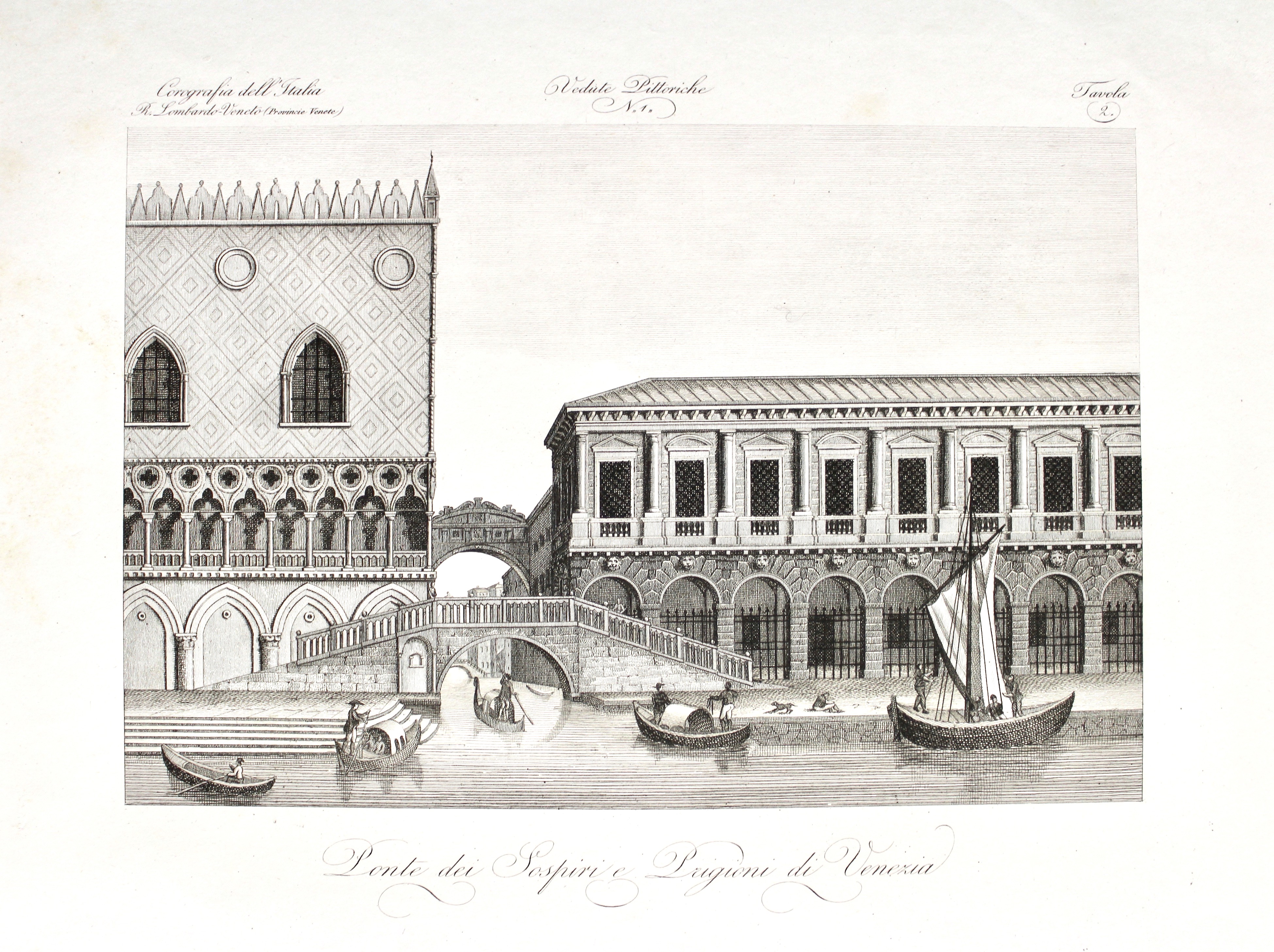 Ponte dei Sospiri e Prigioni di Venezia