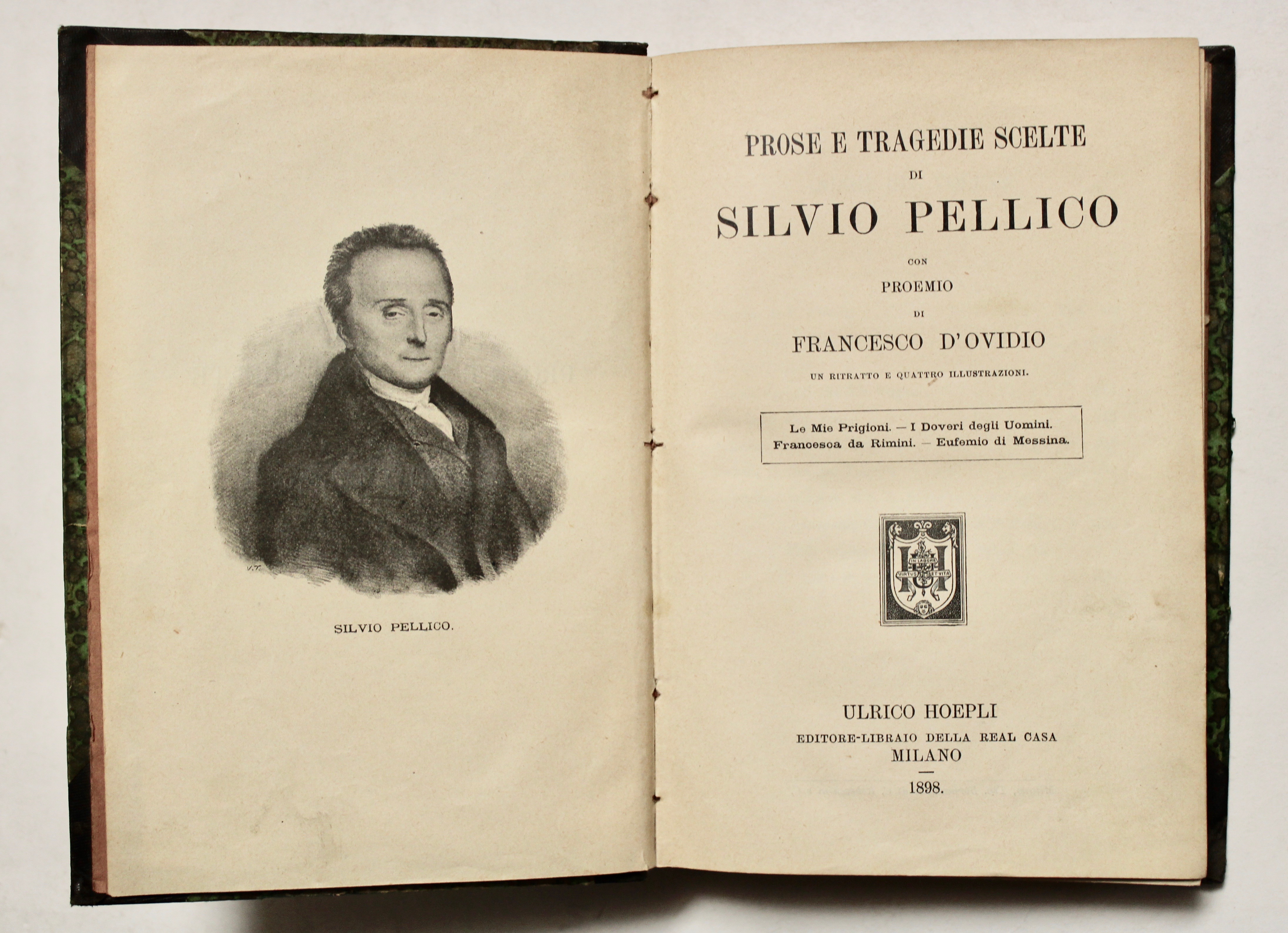 Prose e tragedie scelte.