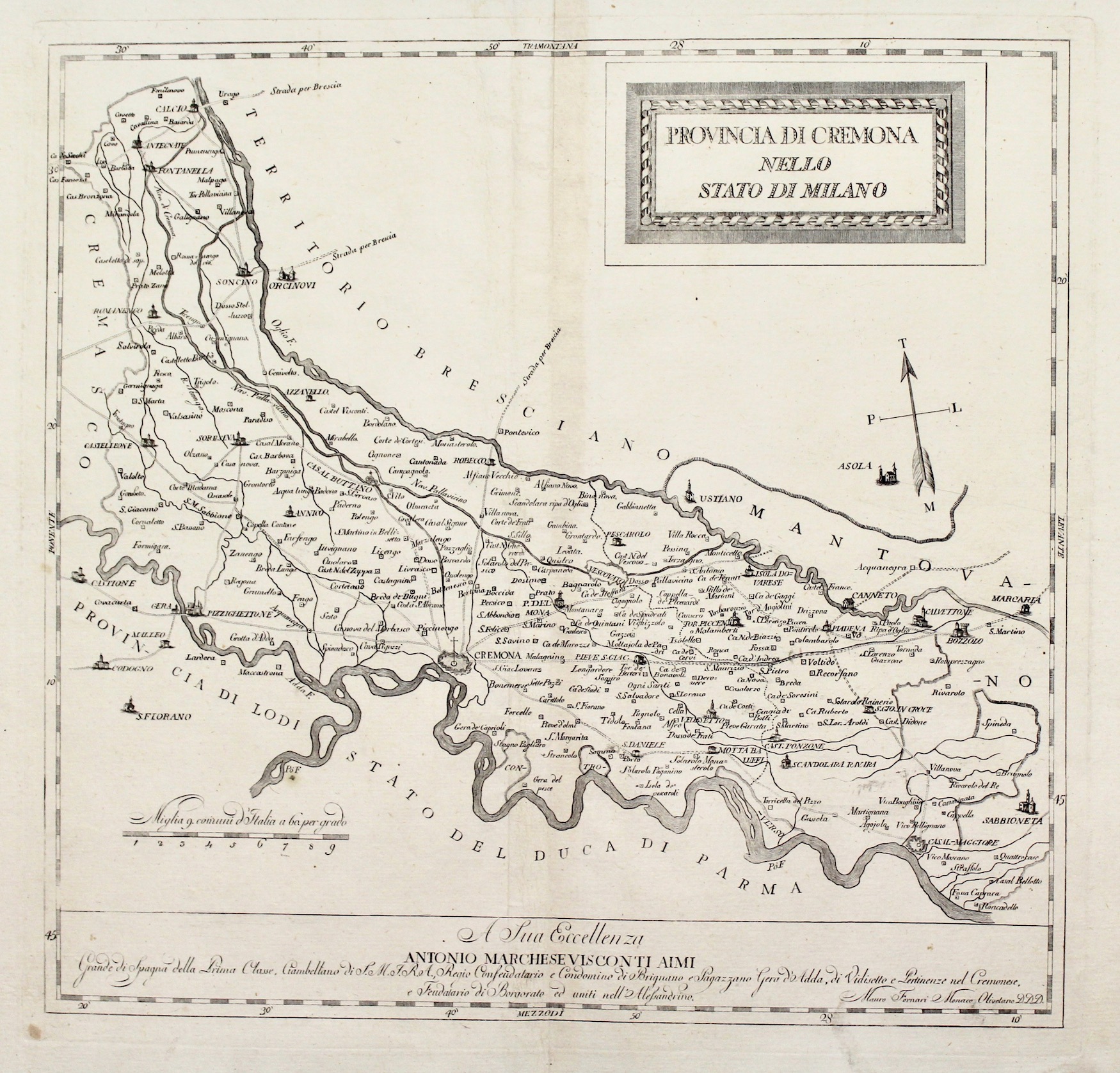 Provincia di Cremona nello Stato di Milano