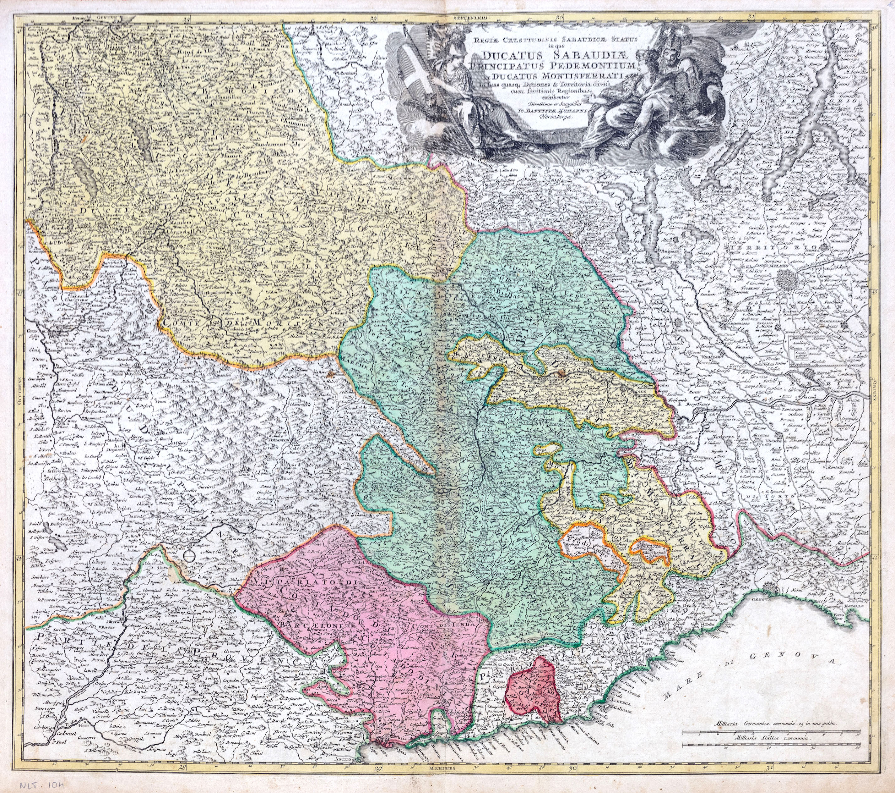Regiae Celsitudinis Sabaudicae Status in quo Ducatus Sabaudiae Principatus Pedemontium …
