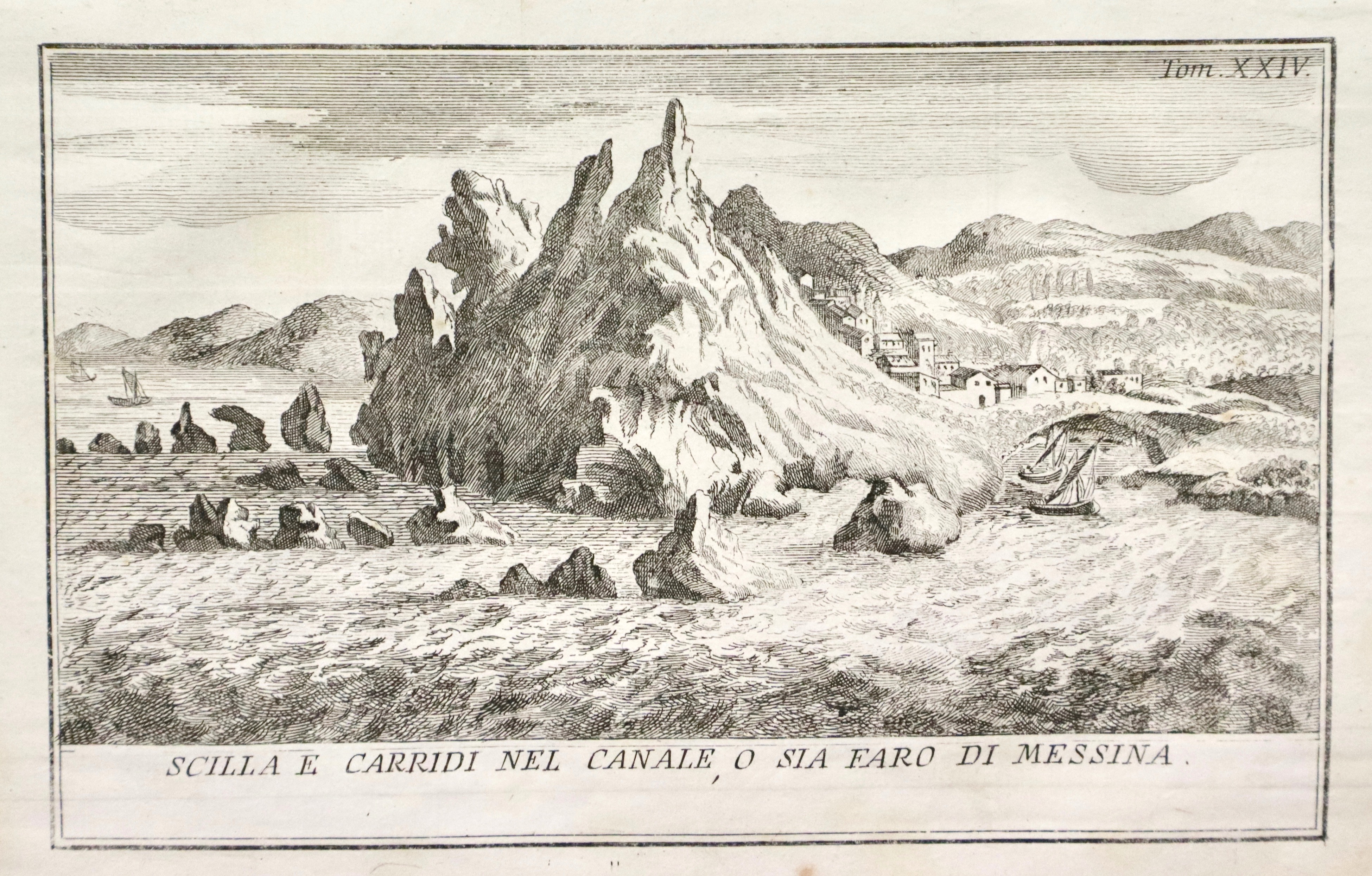 Scilla e Cariddi, o sia faro di Messina