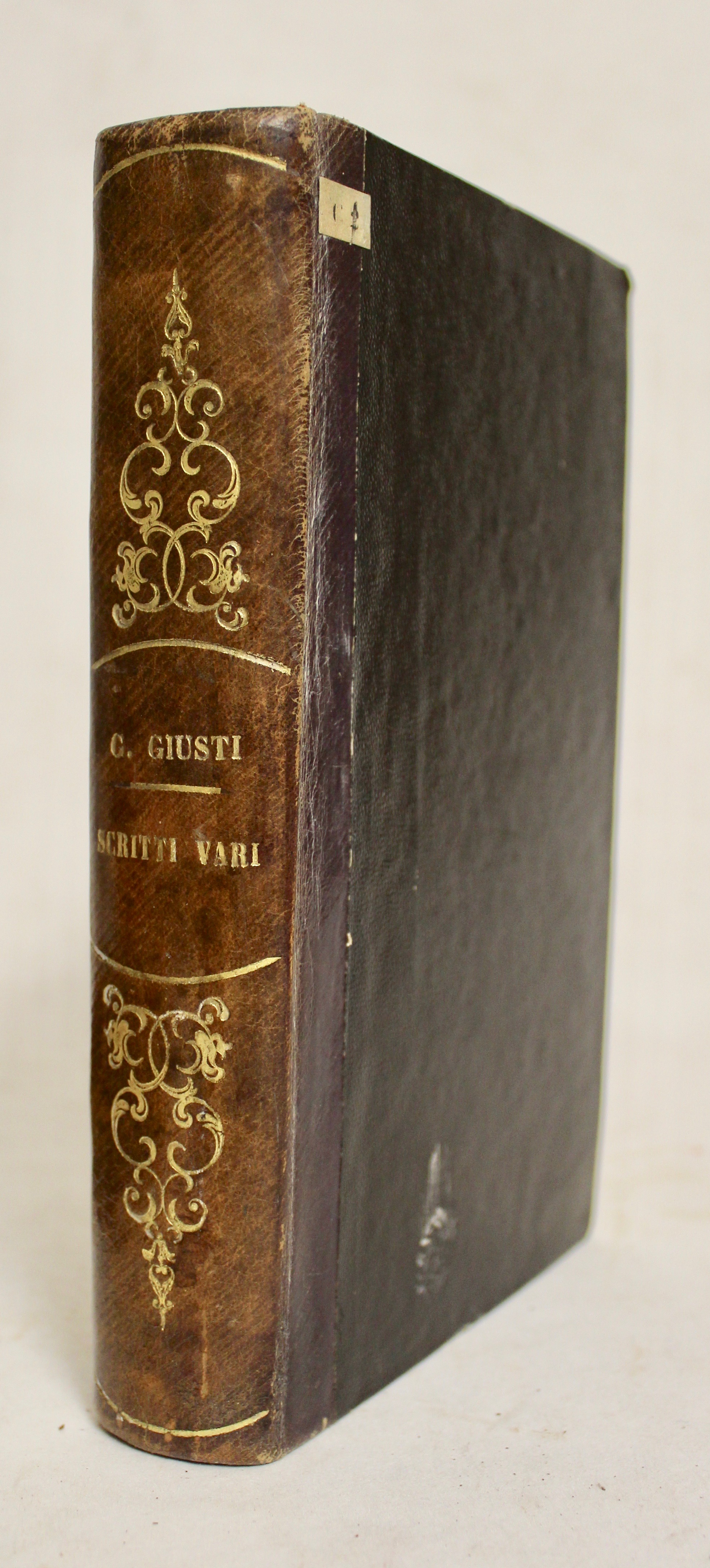 Scritti vari in prosa e in verso. Success. Le Monnier