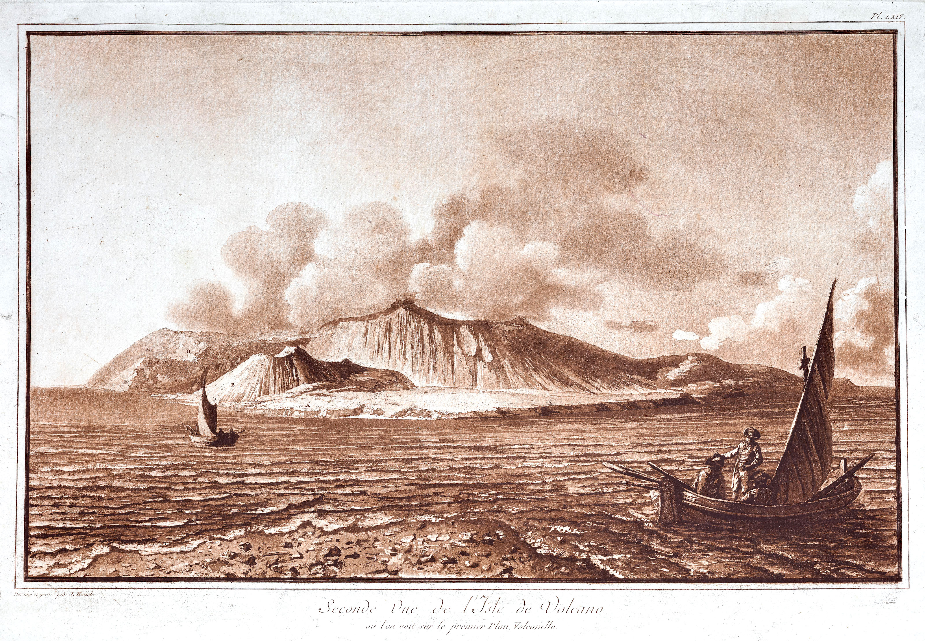 Seconde vue de l'isle de Volcano