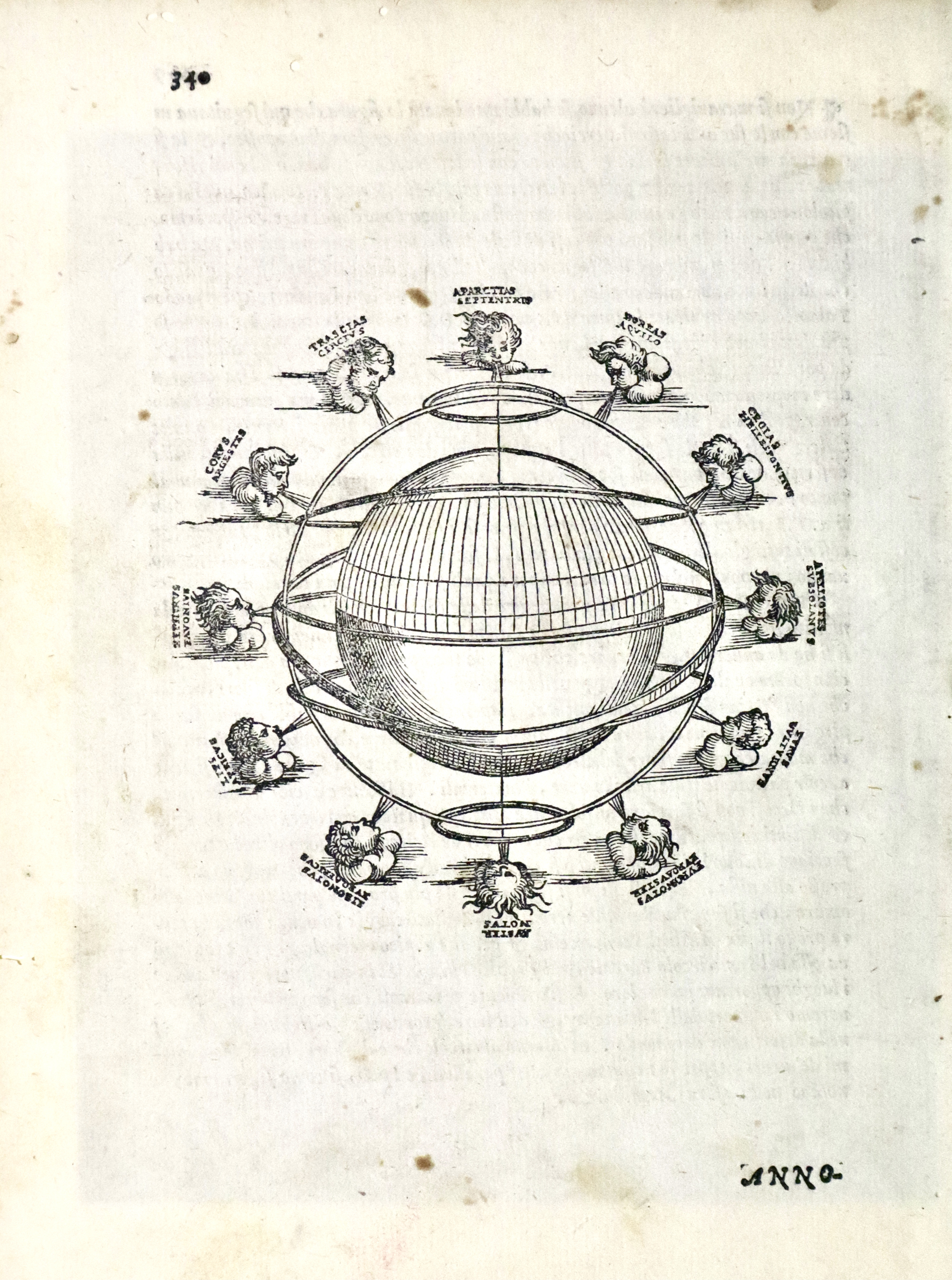 (Sfera armillare con venti)