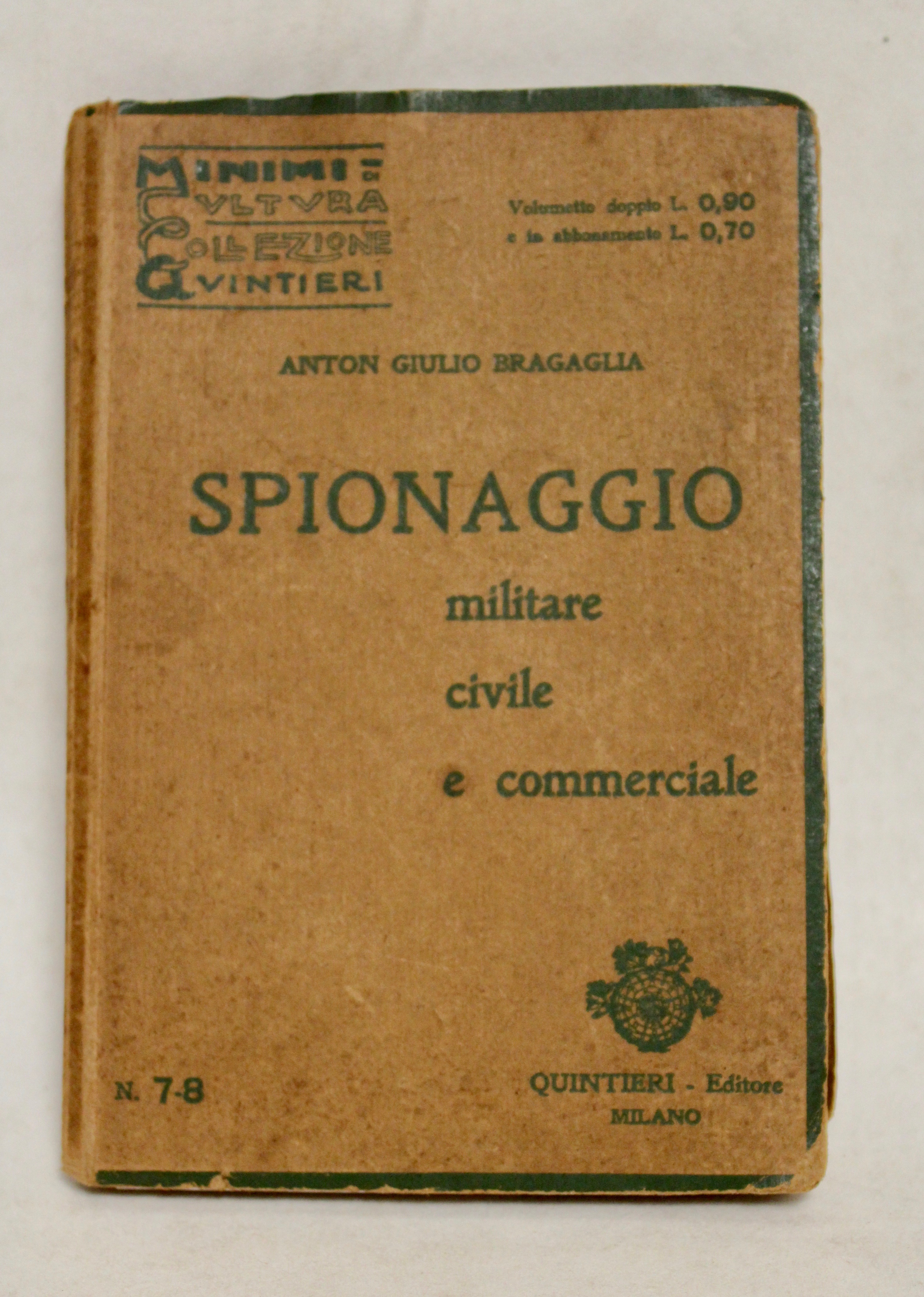 Spionaggio militare civile e commerciale