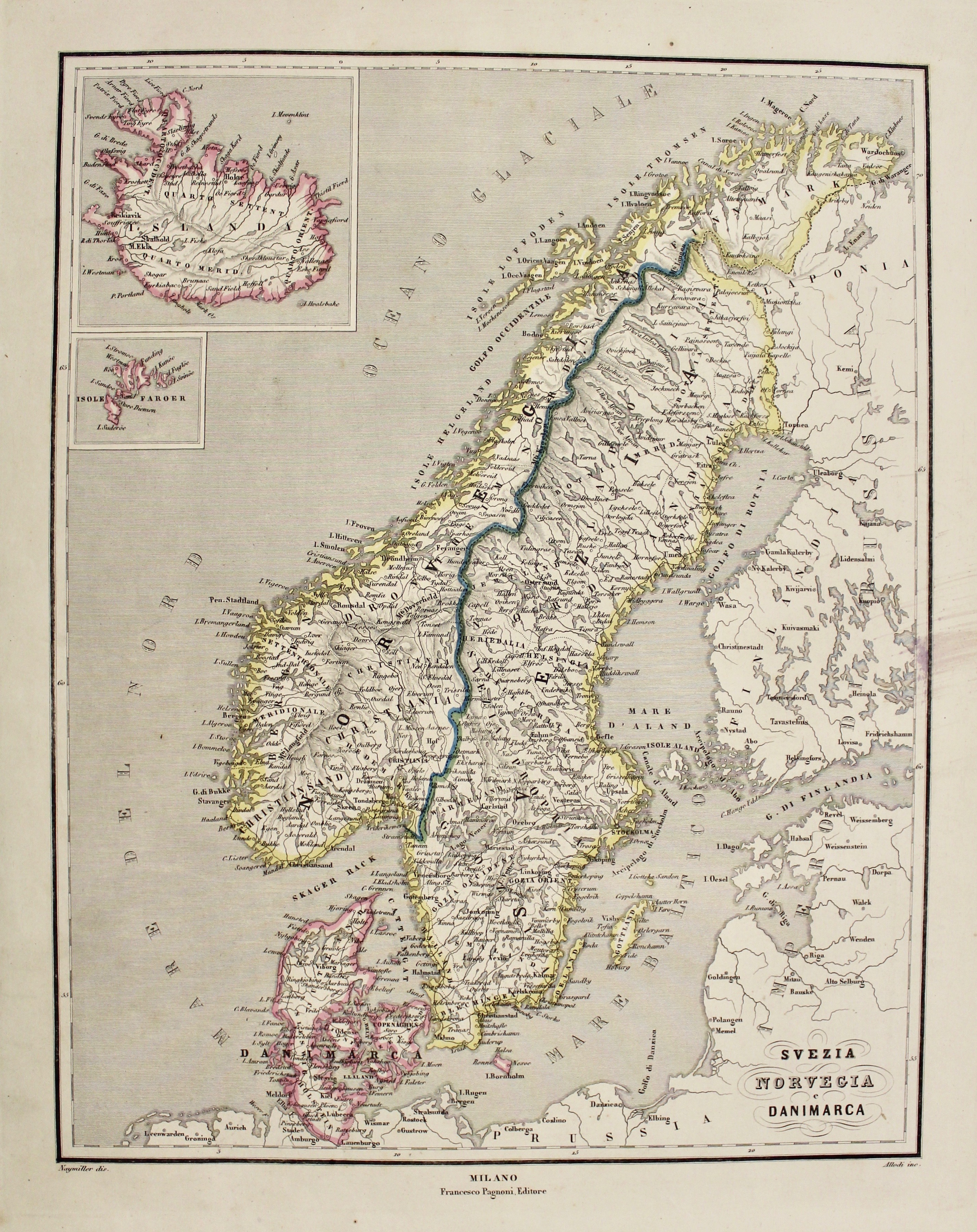 Svezia Norvegia e Danimarca