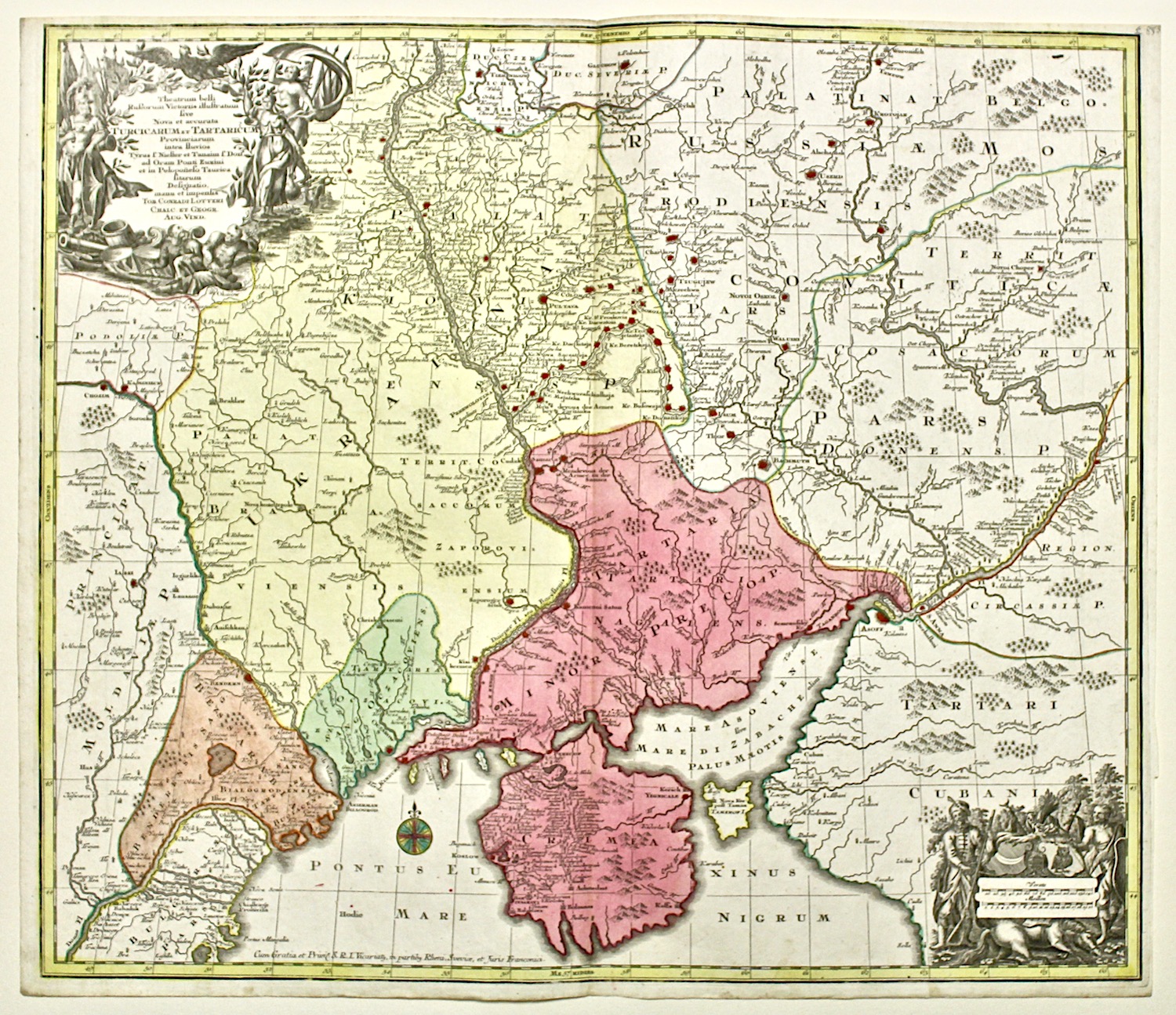 Theatrum Belli Russorum Victoriis illustratum sive nova et accurata Turcicarum …