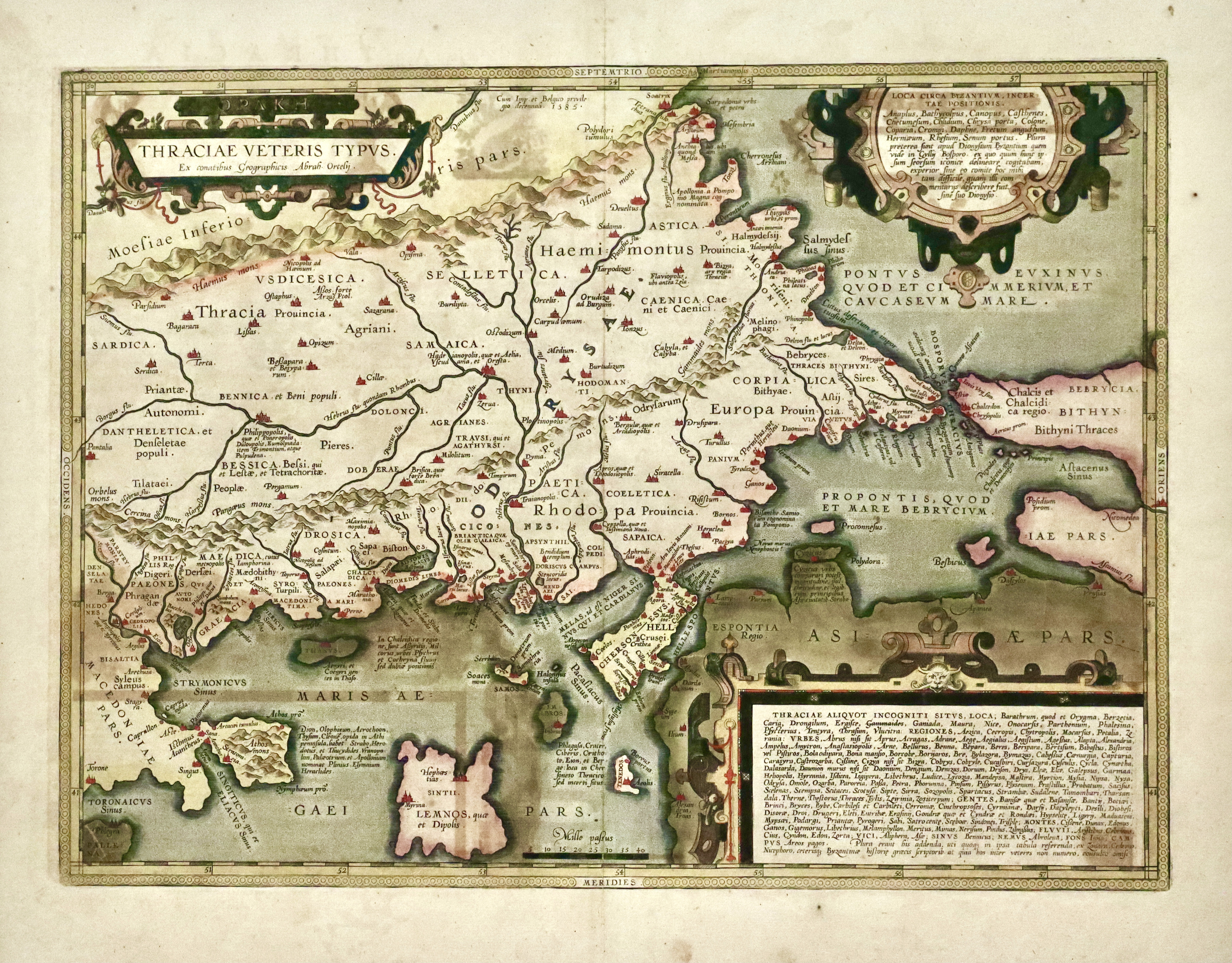 Thraciae veteris typus.