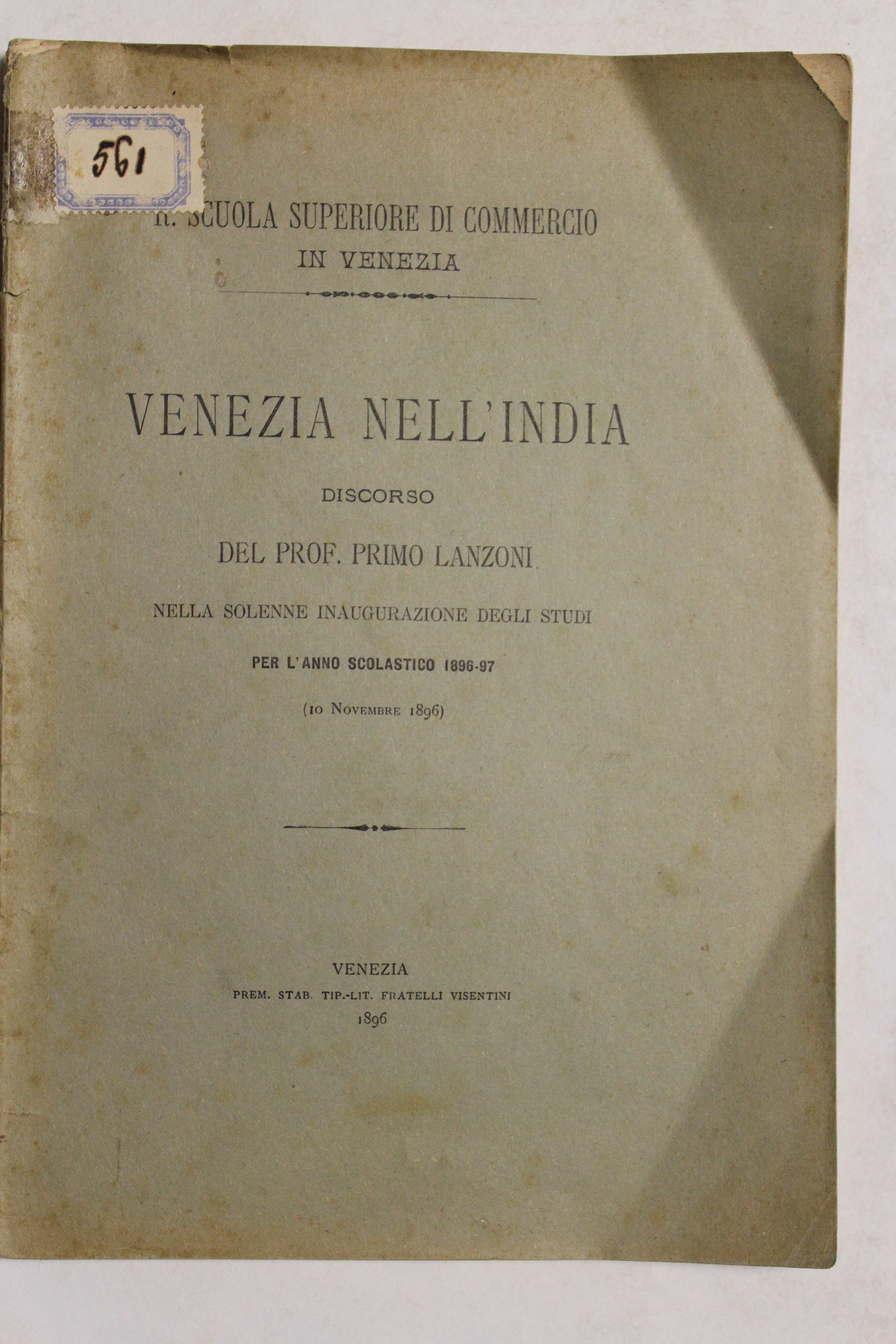 Venezia nell'India.