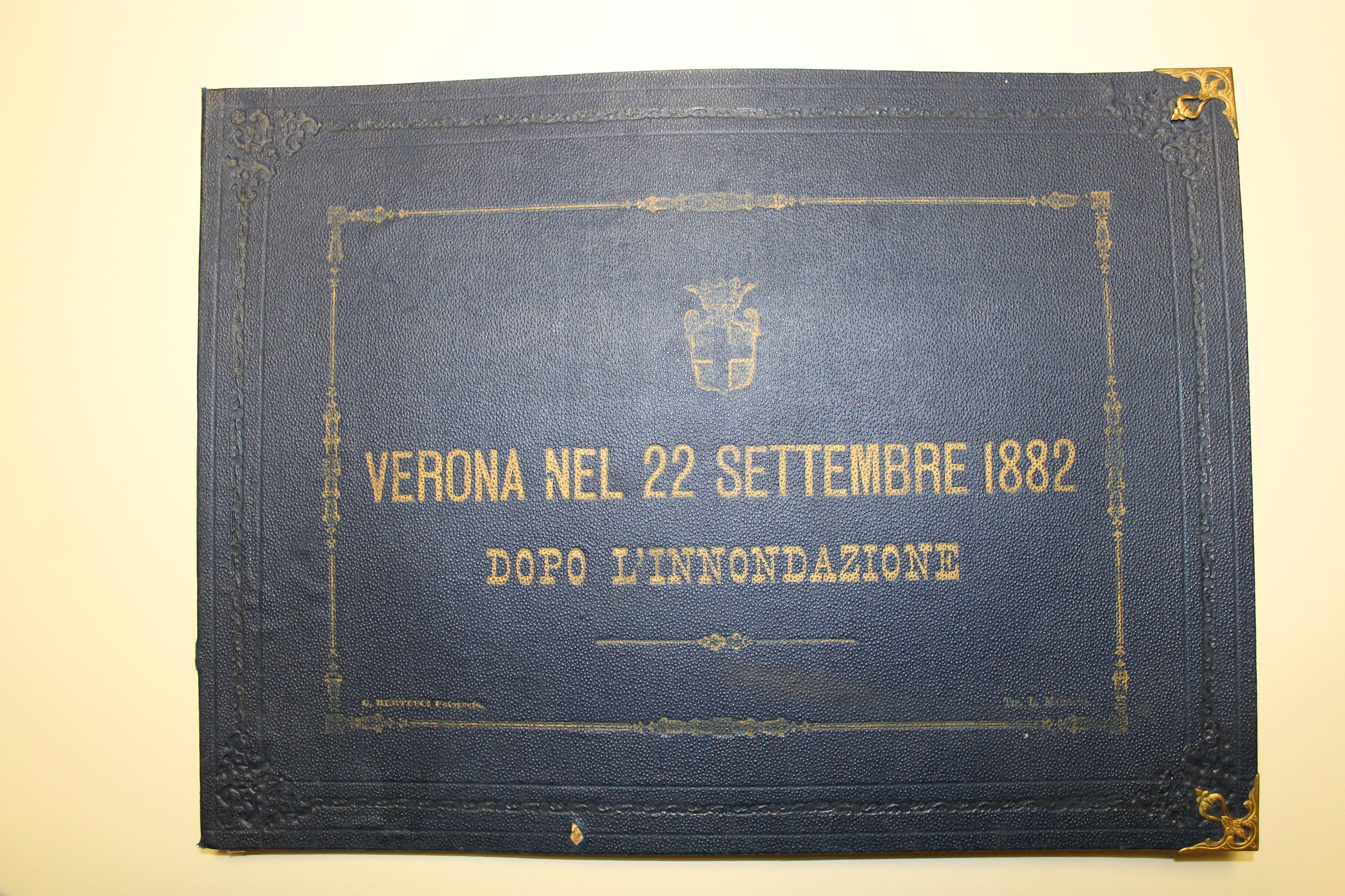 Verona nel 22 settembre 1882 dopo l'innondazione