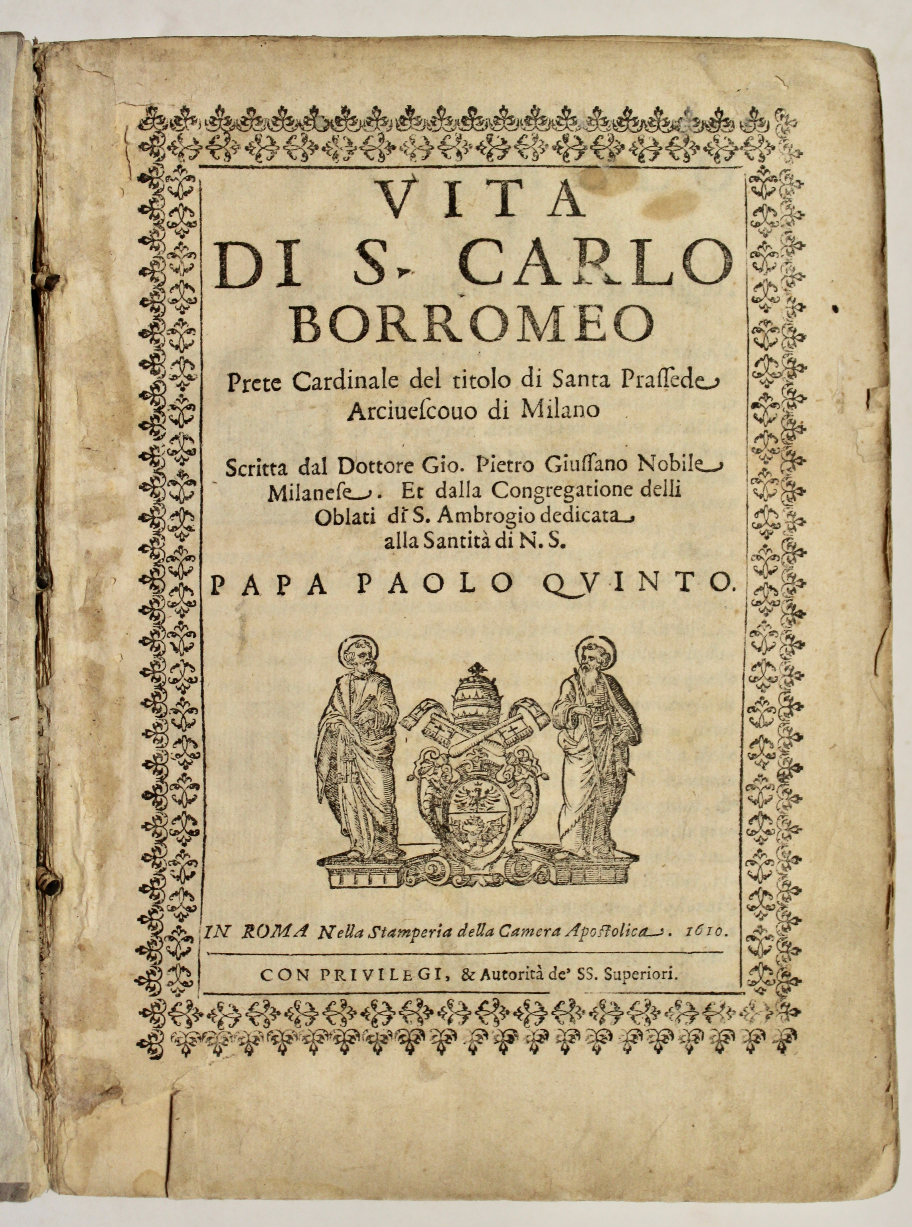 Vita di S. Carlo Borromeo