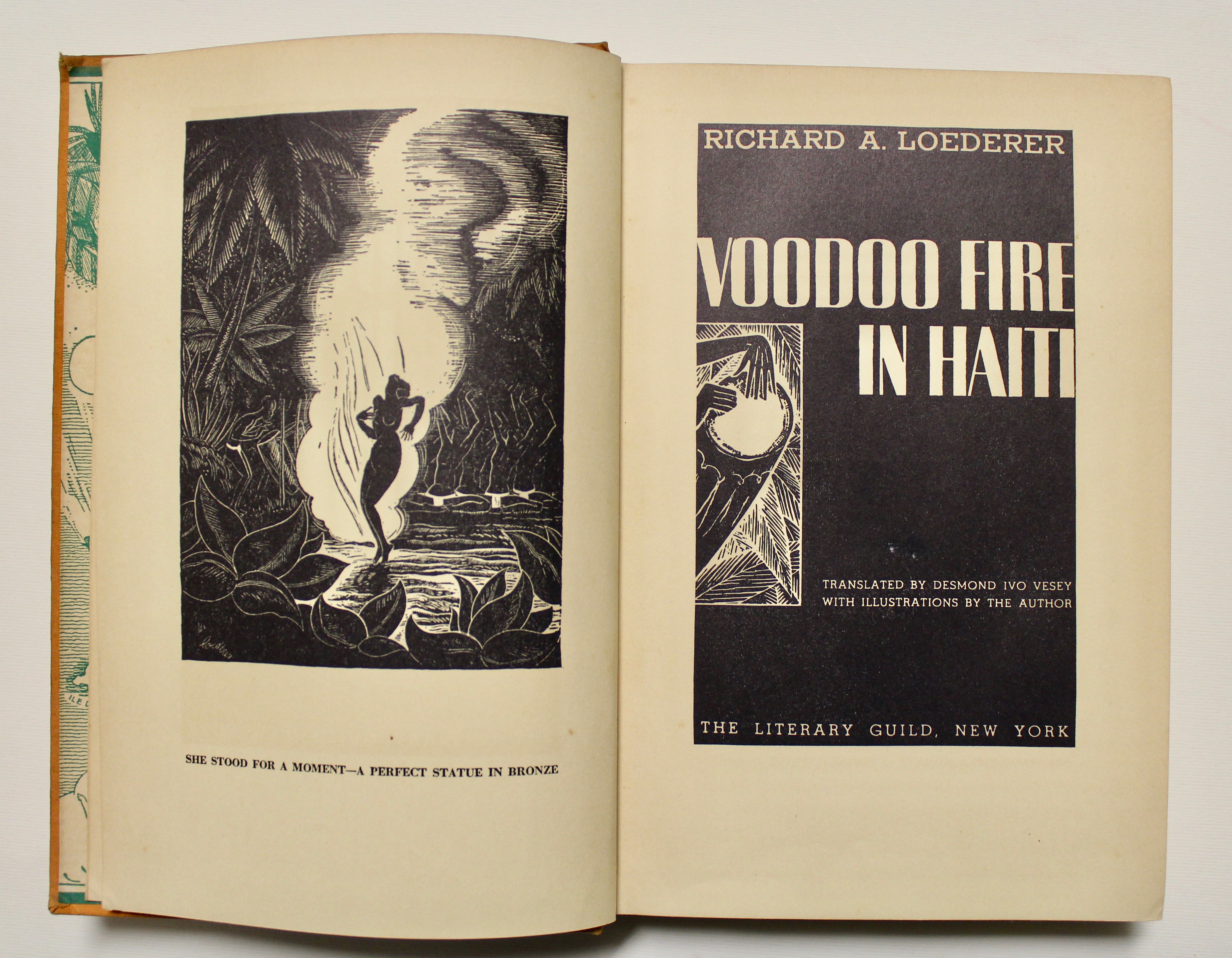 Voodoo fire in Haiti. Translated by Desmond Ivo Vesey with …