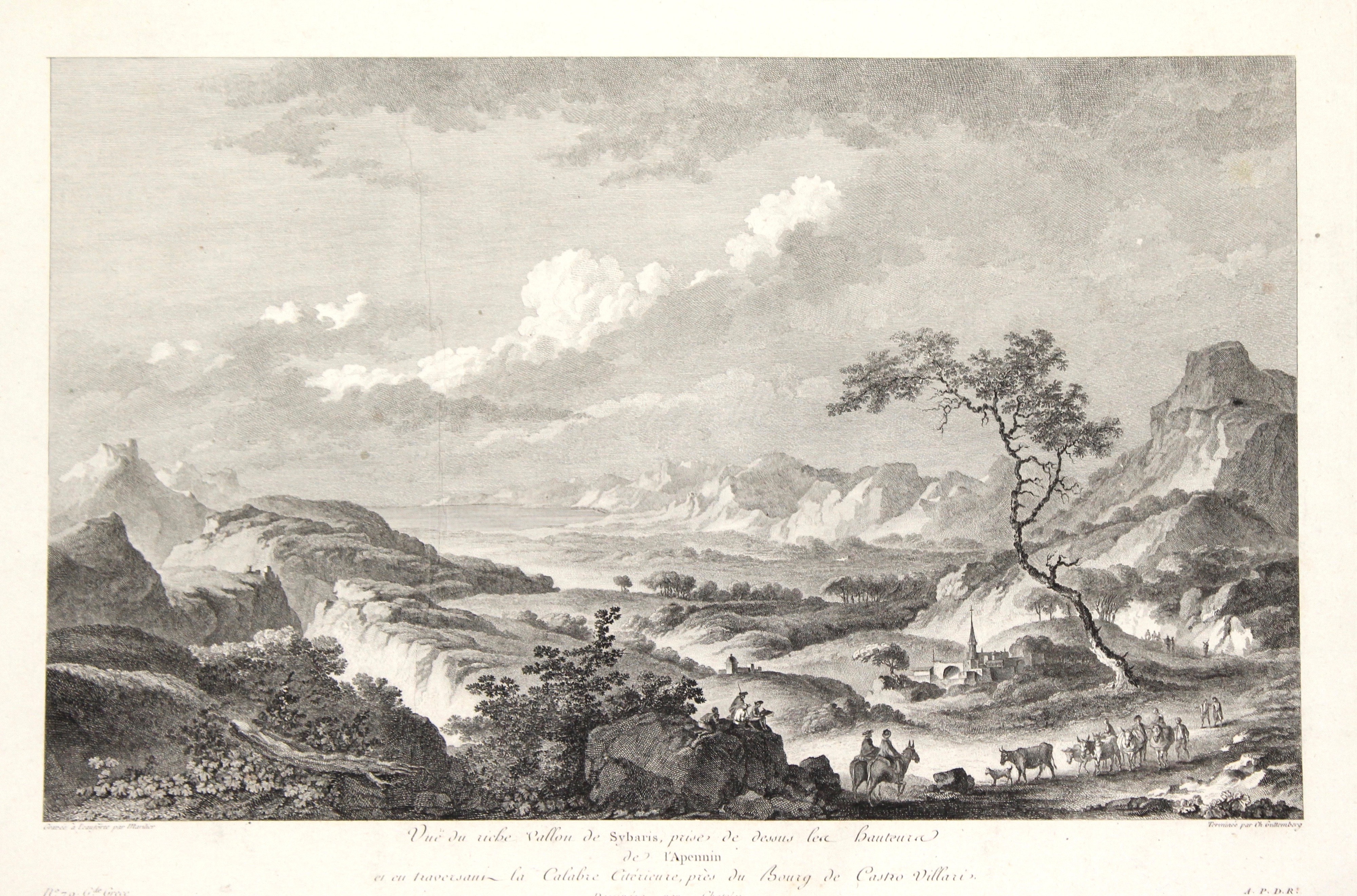 Vue du riche Vallon de Sybaris