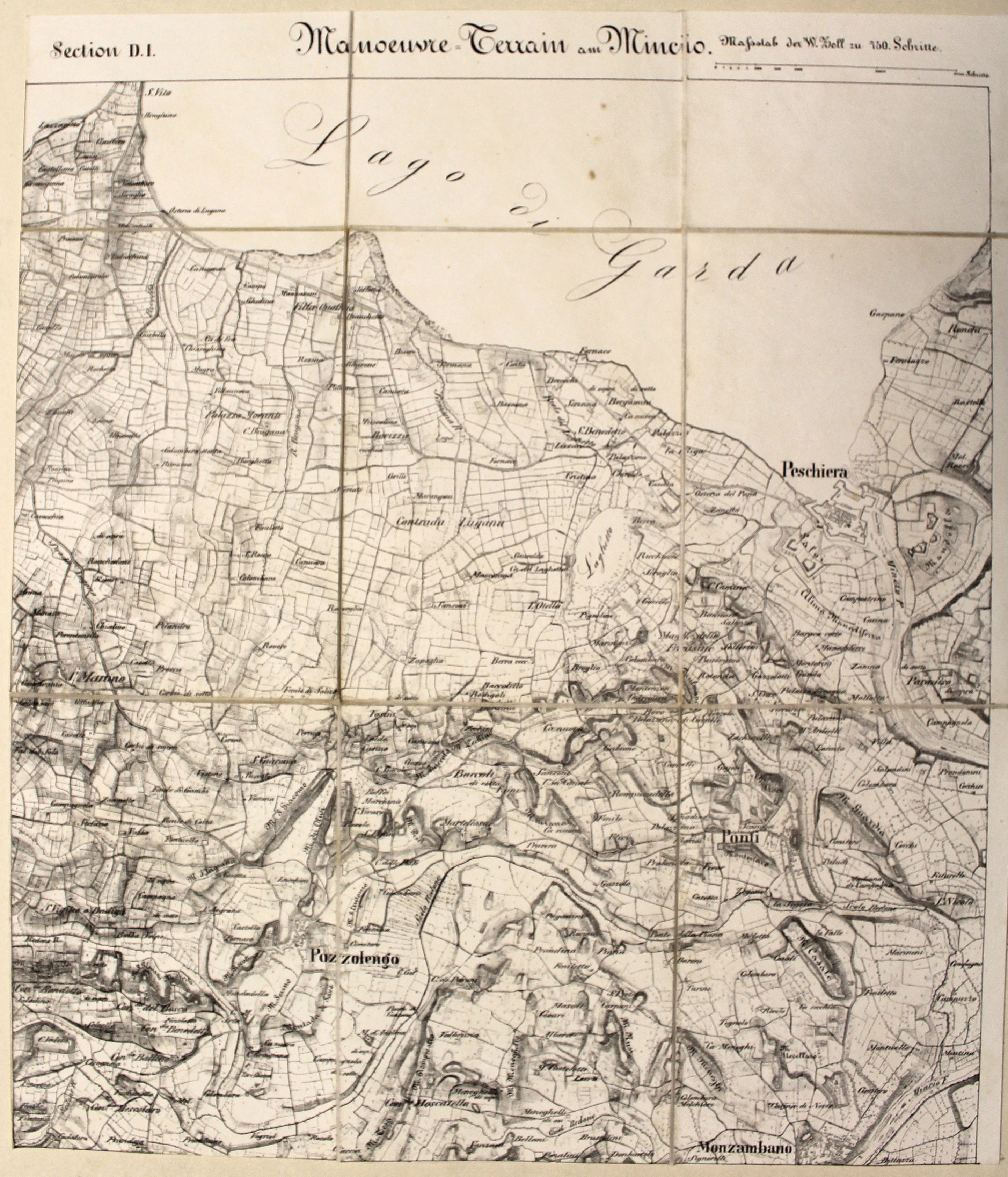 Waffenübungen der kaiserlich königlichen Truppen in Italien