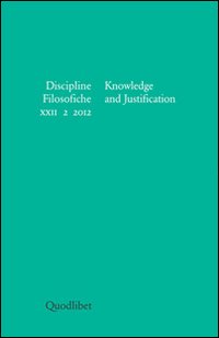 Discipline filosofiche. Vol. 2: Knowkledge and justification