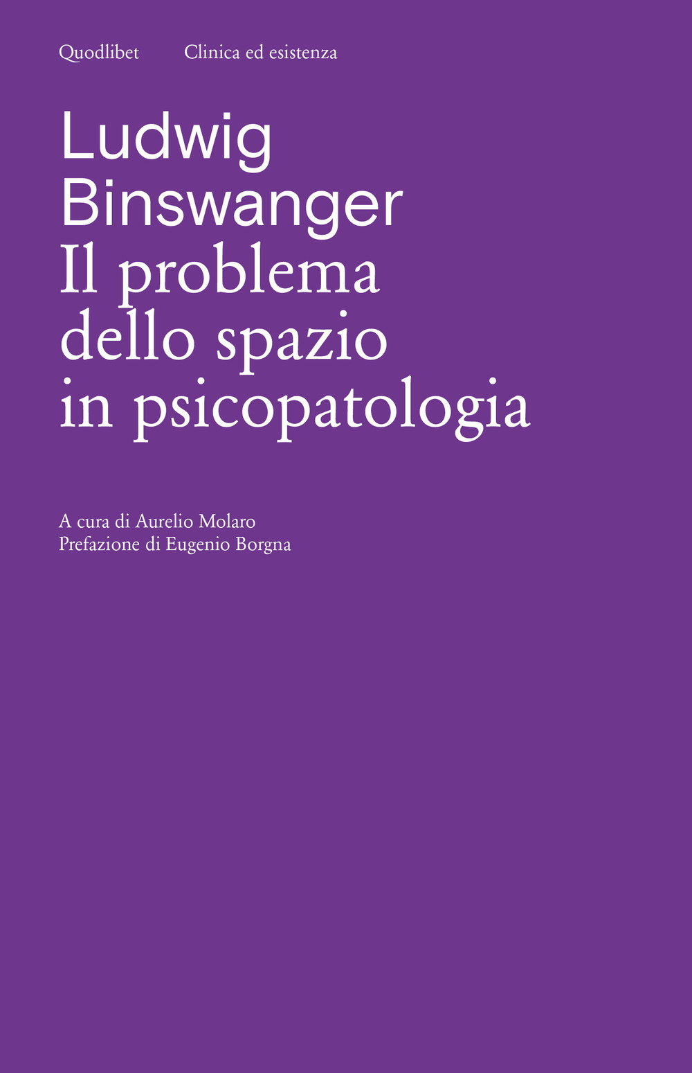 Il problema dello spazio in psicopatologia