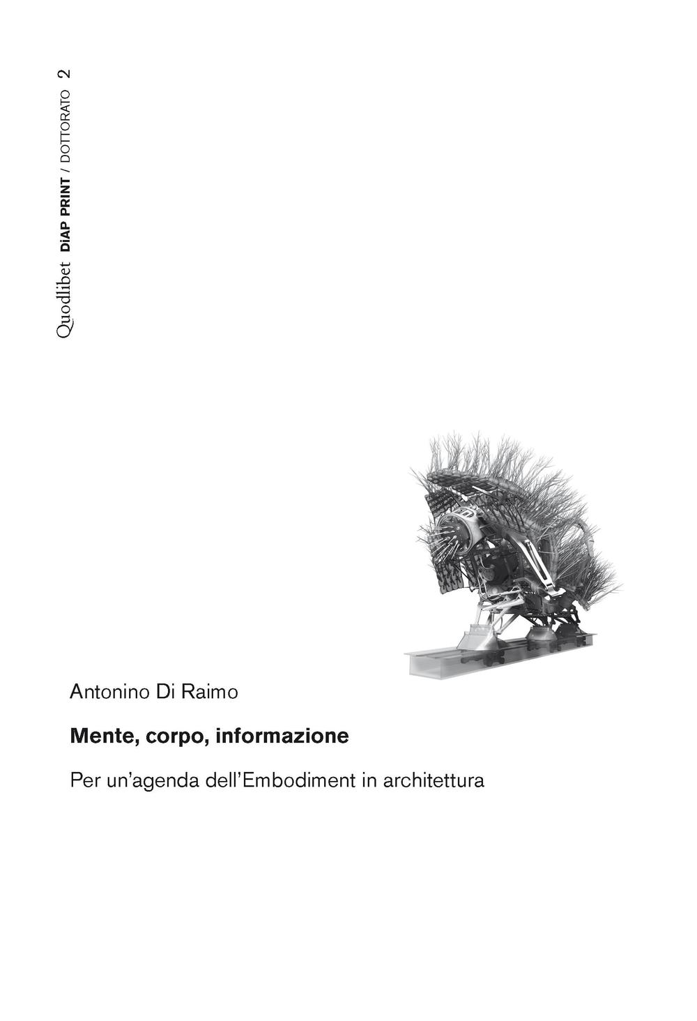 Mente, corpo, informazione. Per un'agenda dell'Embodiment in architettura