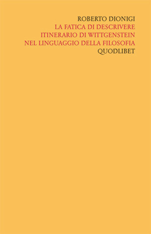 Scritti «filosofici» di Roberto Dionigi lla filosofia. Vol. 4: La …