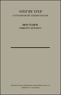 Step by step. Contemporary Yiddish poetry