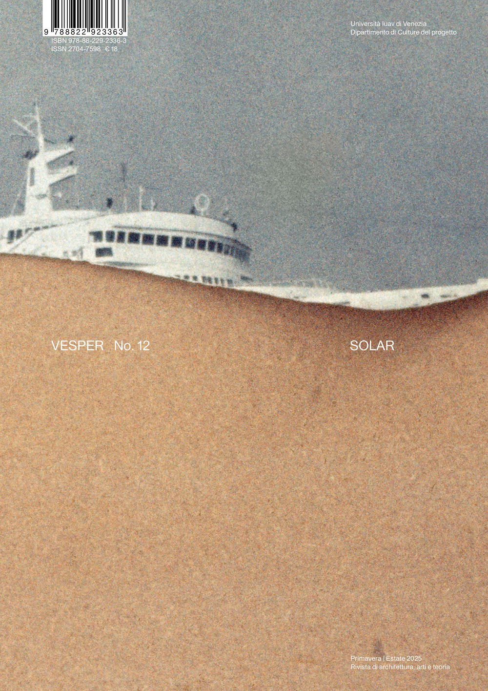 Vesper. Rivista di architettura, arti e teoria-Journal of architecture, arts …