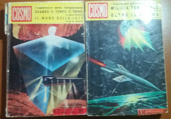 DUE VOLUMI DI FANTASCIENZA -AA.VV - COSMO - 1962 - …
