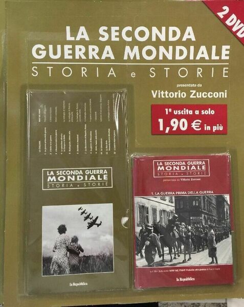 La Repubblica-LA SECONDA GUERRA MONDIALE STORIA E STORIE-1*vol+Raccoglitore