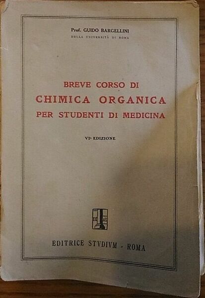 Breve corso di Chimica Organica per studenti di medicina - …