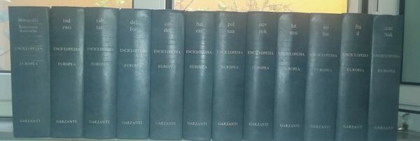 Enciclopedia europea completa 12 vol. - AA.VV. - Garzanti - …