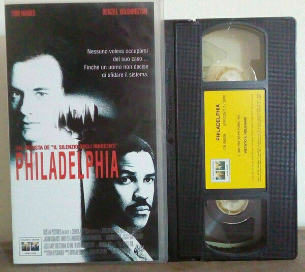 Philadelphia - Vhs - 1994 - Univideo - F