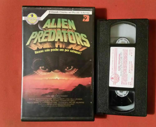 Alien Predators -1987- Deran Sarafian - VHS 1° Ed. Eureka …