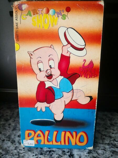 Cartoon's Pallino - Vhs - 1962 - Swan Video -F