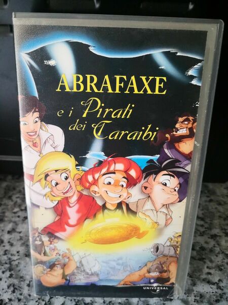 Abrafaxe-e-i-pirati-dei-Caraibi - vhs - 2002 - Universal -F