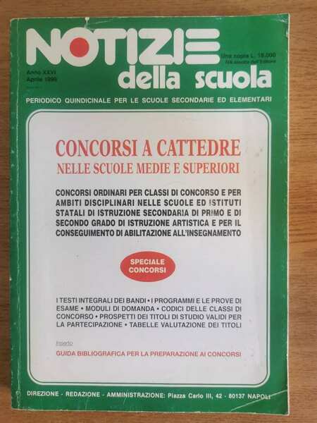 Notizie della scuola n.5 - AA. VV. - 1999 - …